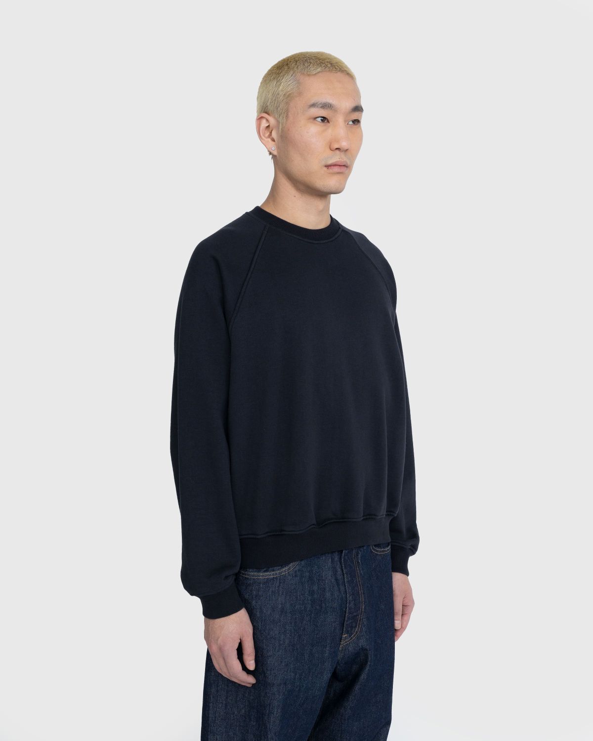 Auralee – Smooth Soft Sweat Pullover Black | Highsnobiety Shop