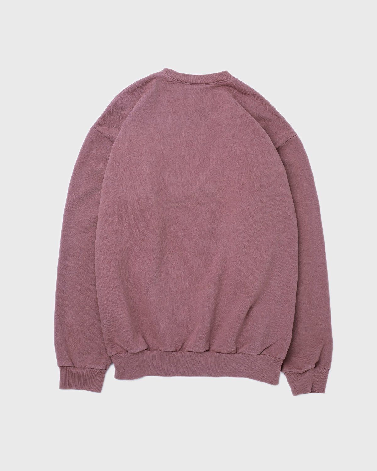 Sporty and Rich – Wellness Crewneck Mauve | Highsnobiety Shop