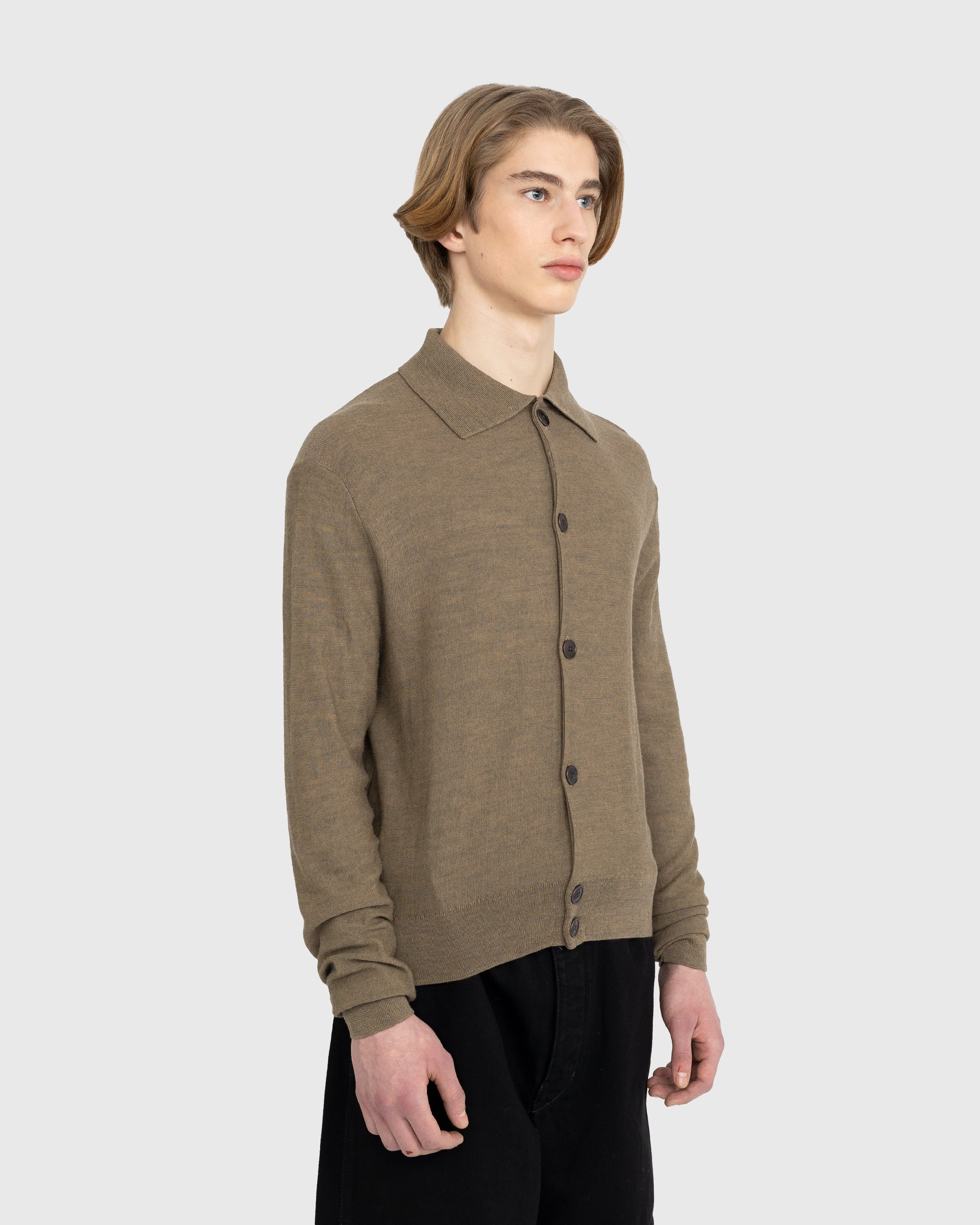 Lemaire – Convertible Collar Knit Shirt | Highsnobiety Shop