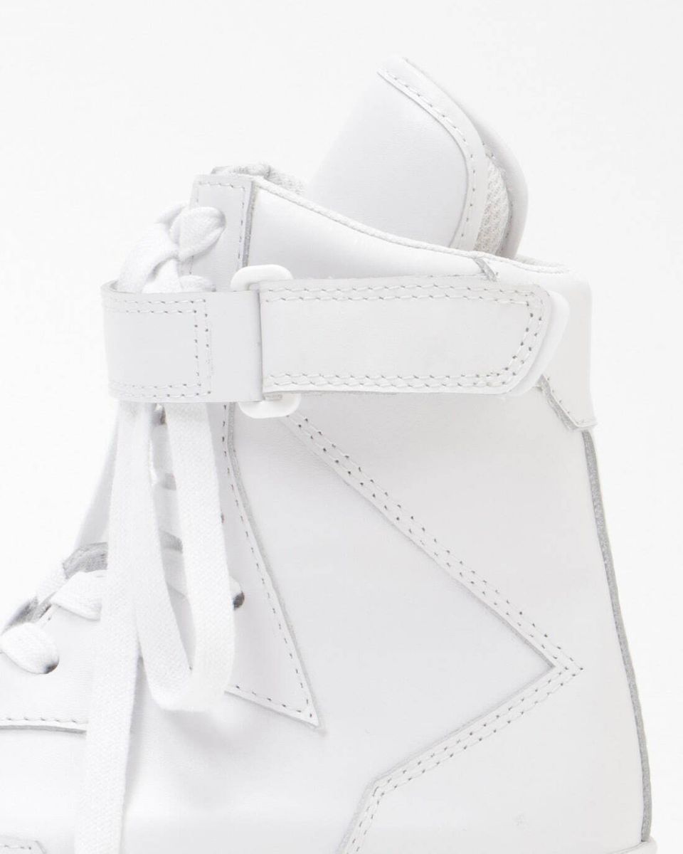 Limi Feu & Mihara Yasuhiro Drop Pointy-Toed AF1-style Sneakers