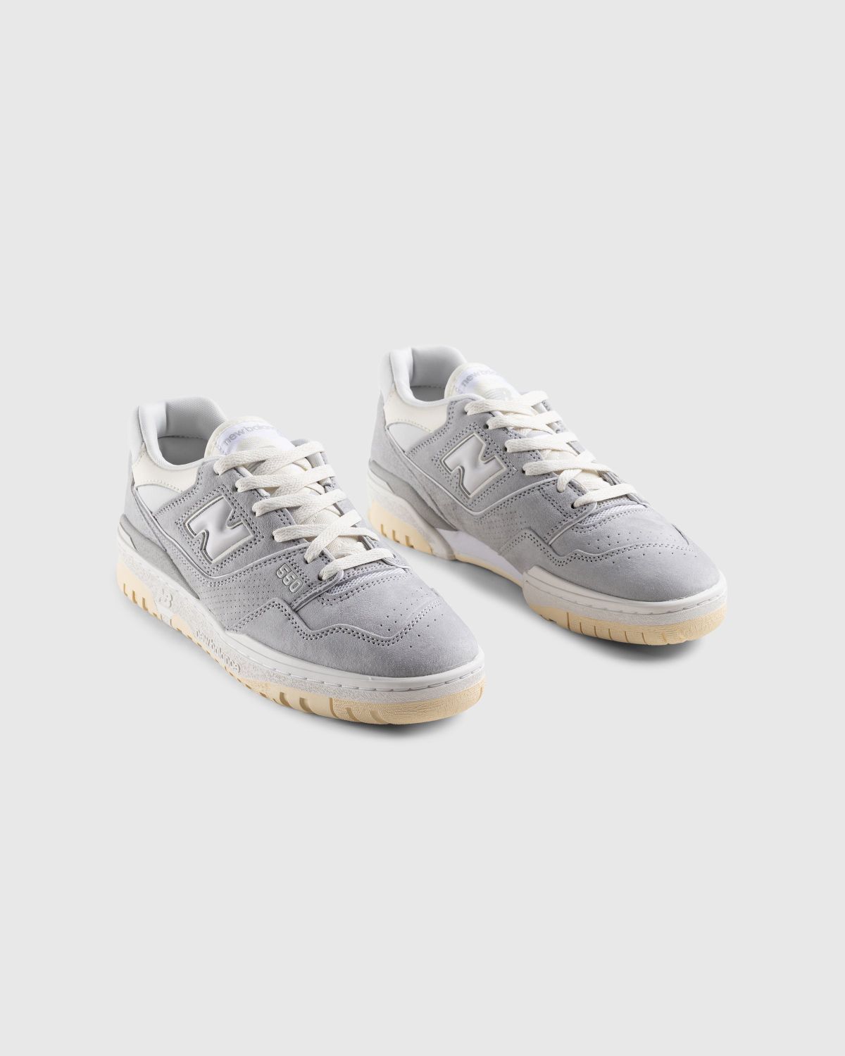 This GREY hits DIFFERENT! New Balance 550 White Grey Castlerock On