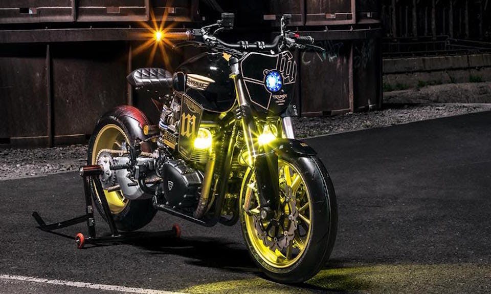 Triumph's T100 Gets a Futuristic 