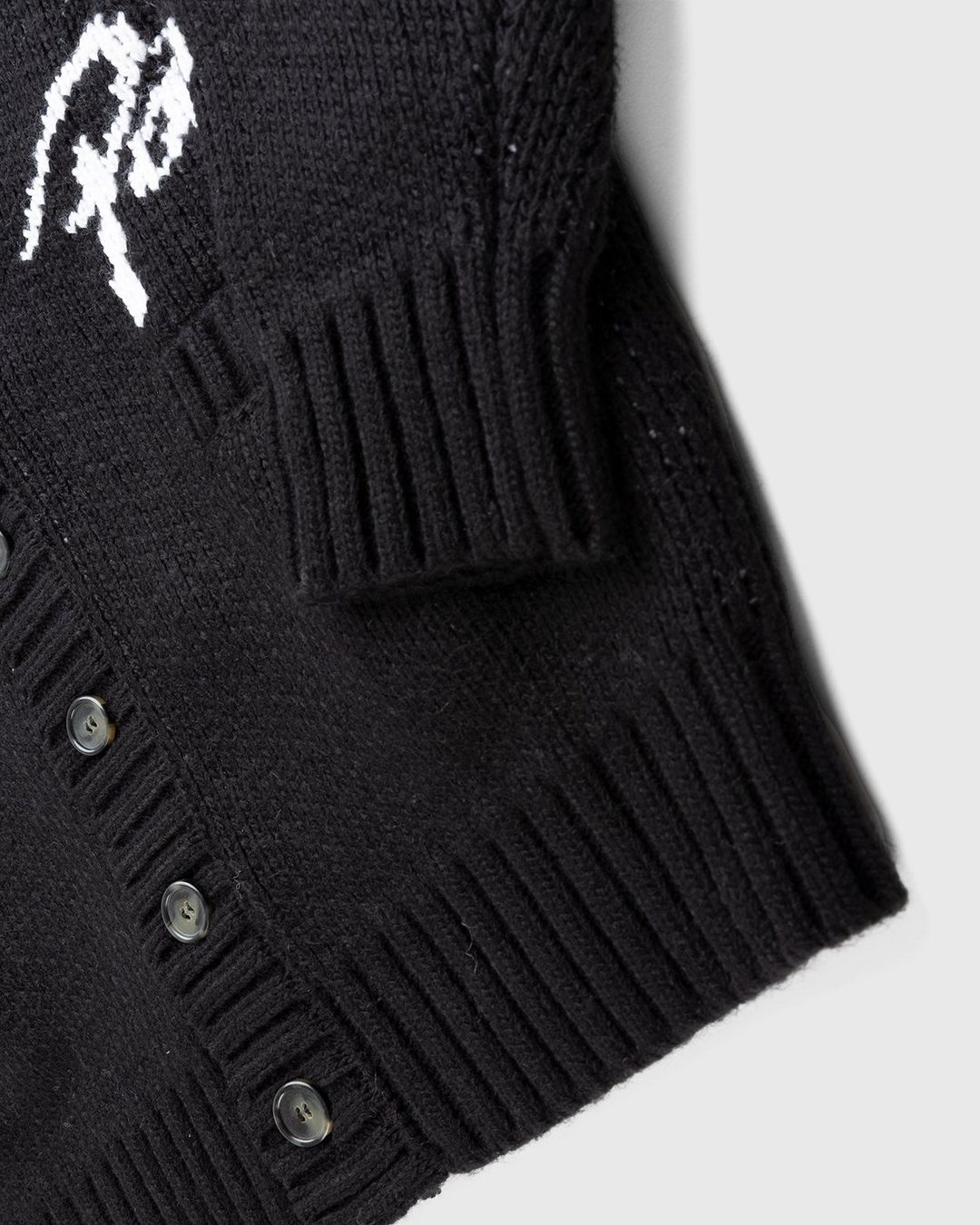 Patta – Roses Knitted Cardigan Black | Highsnobiety Shop