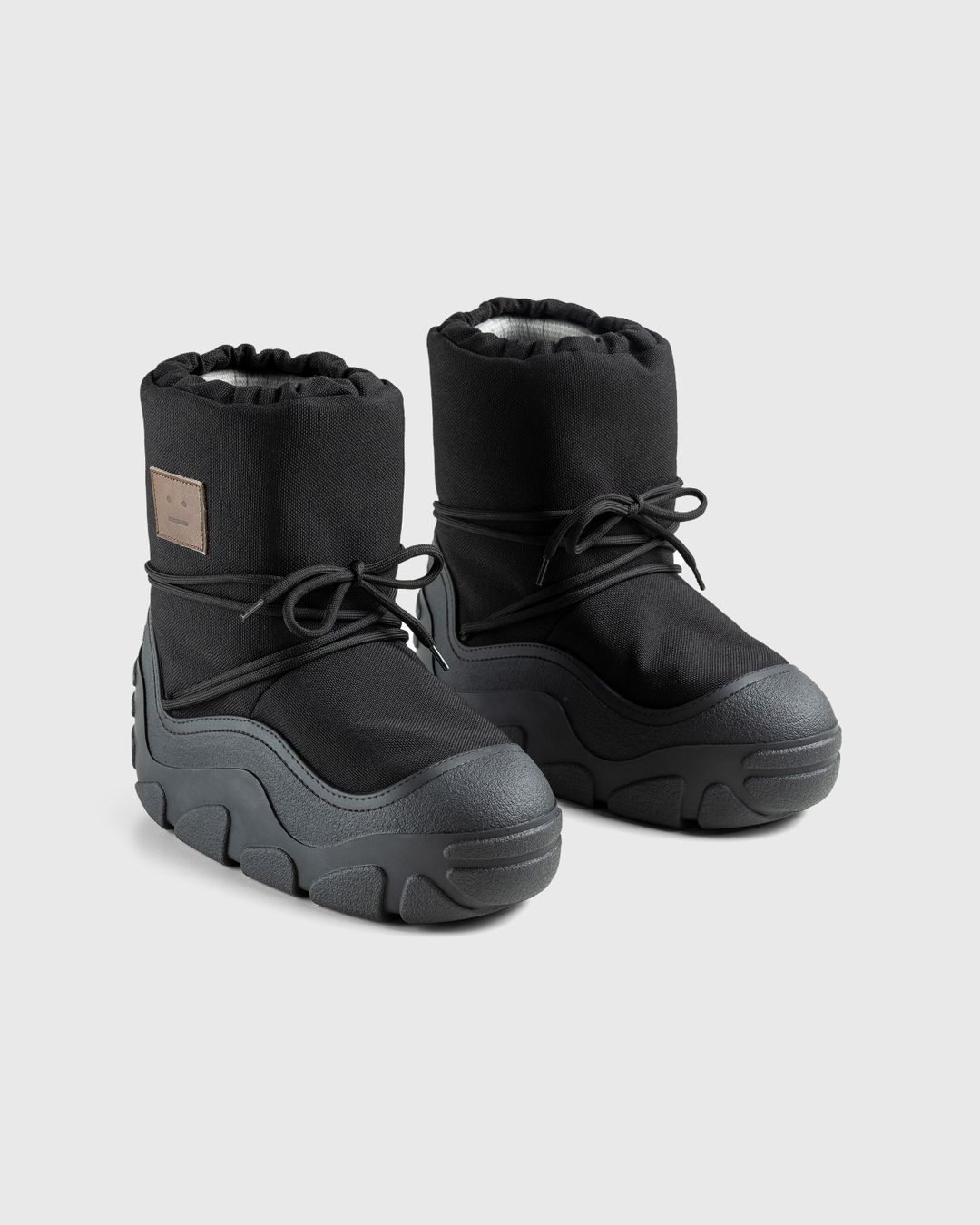 Acne Studios – Lace-Up Ankle Boots Black | Highsnobiety Shop