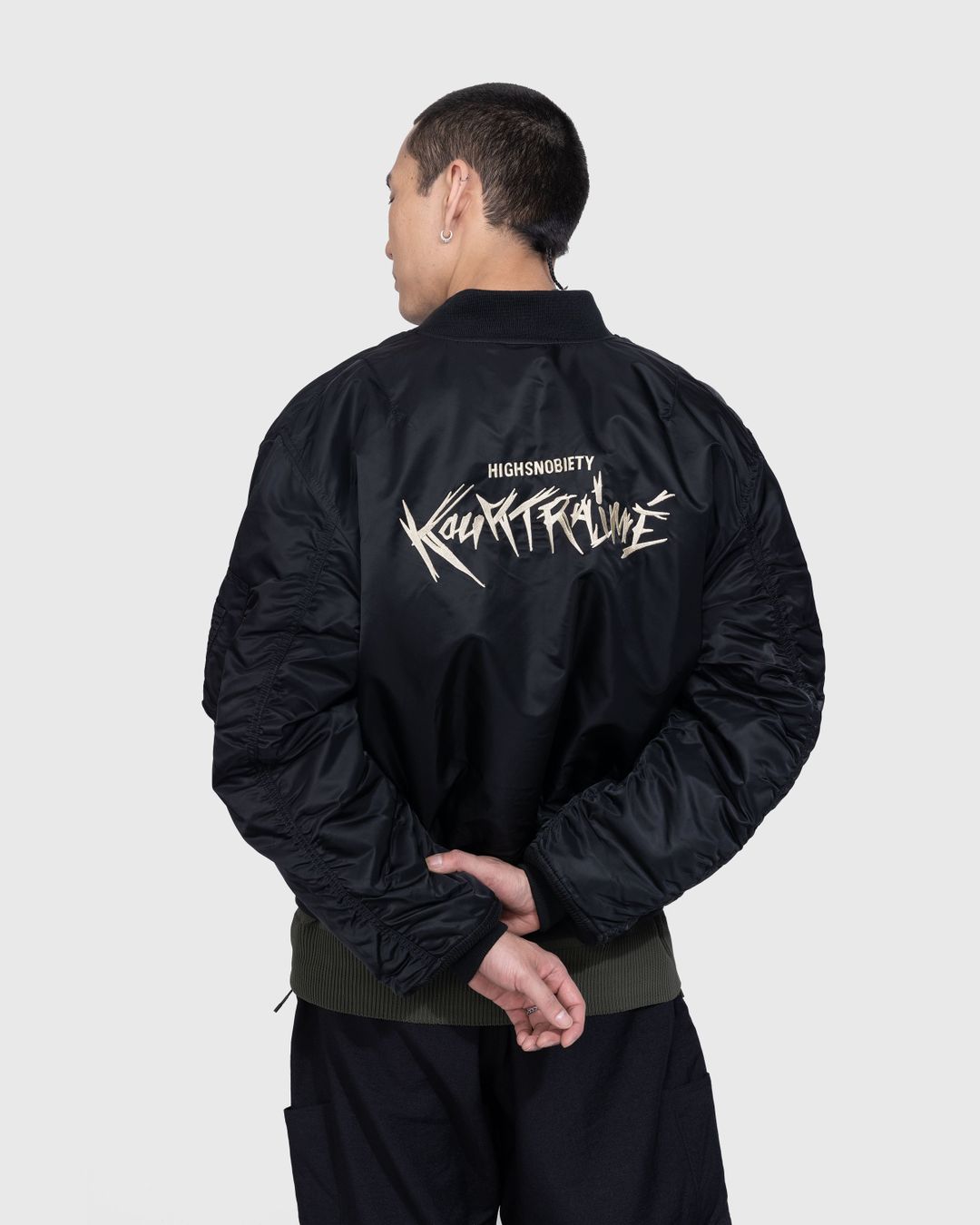 École Kourtrajmé x Highsnobiety – Alpha Industries MA-1 Bomber Jacket ...