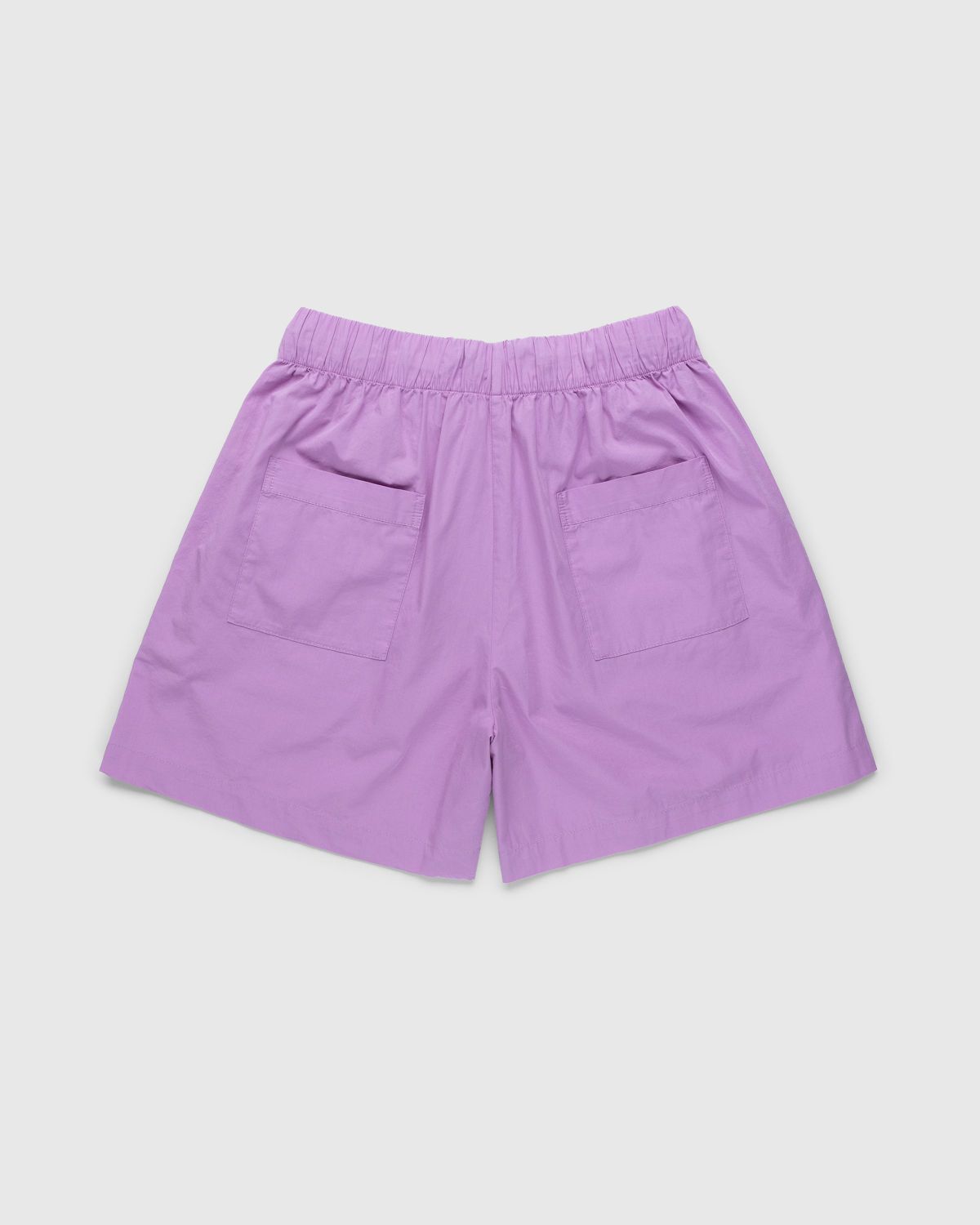 Tekla – Cotton Poplin Pyjamas Shorts Purple Pink | Highsnobiety Shop