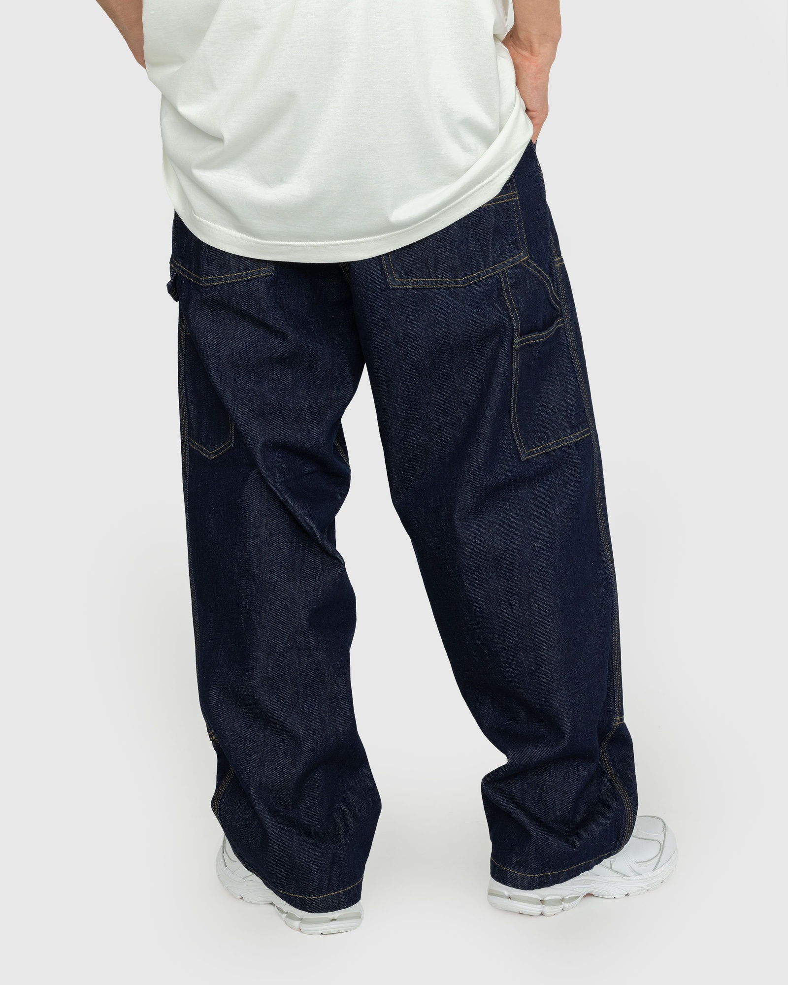 Carhartt WIP – Nash Double Knee Pant Blue | Highsnobiety Shop
