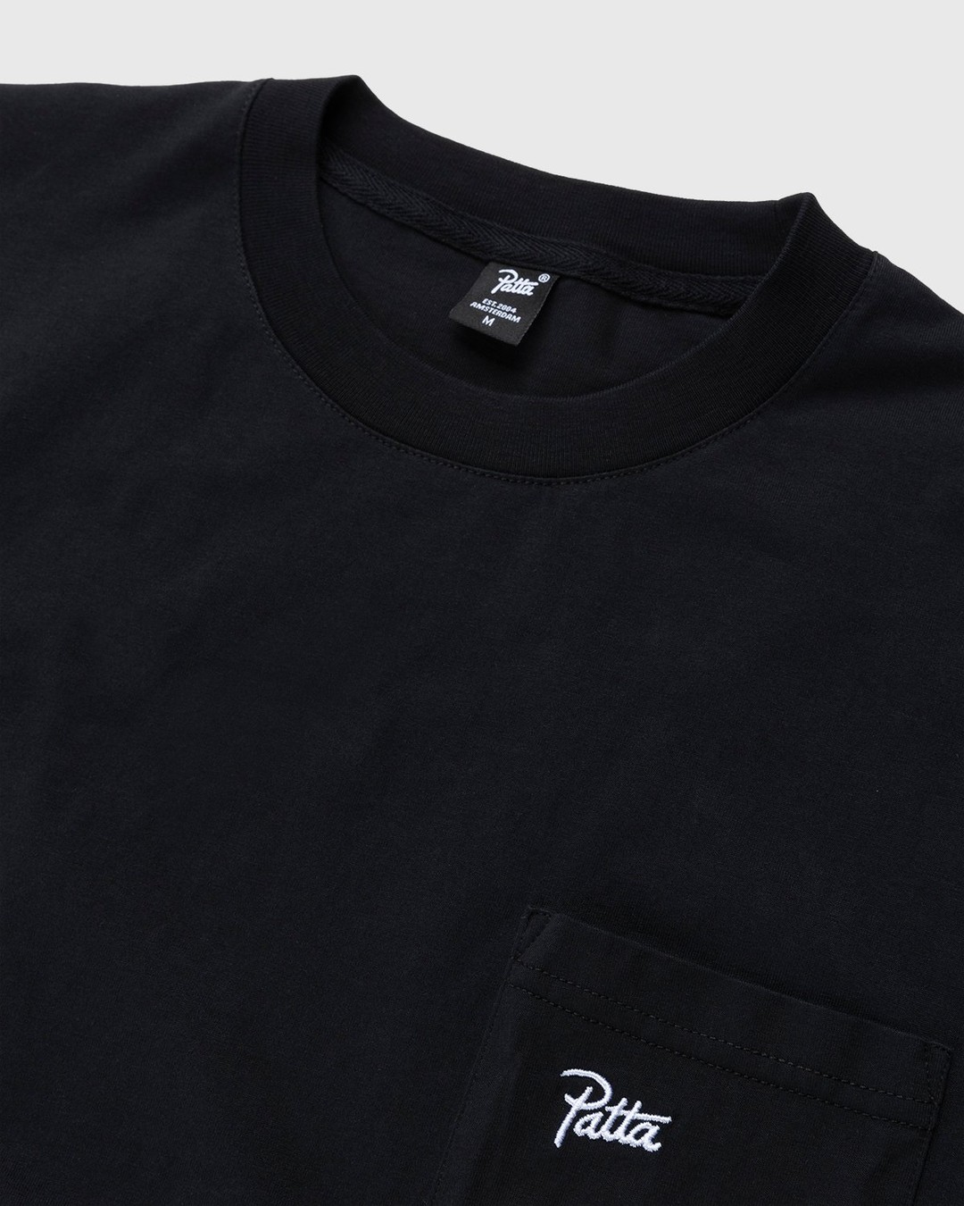 Patta – Basic Washed Pocket T-Shirt Black | Highsnobiety Shop