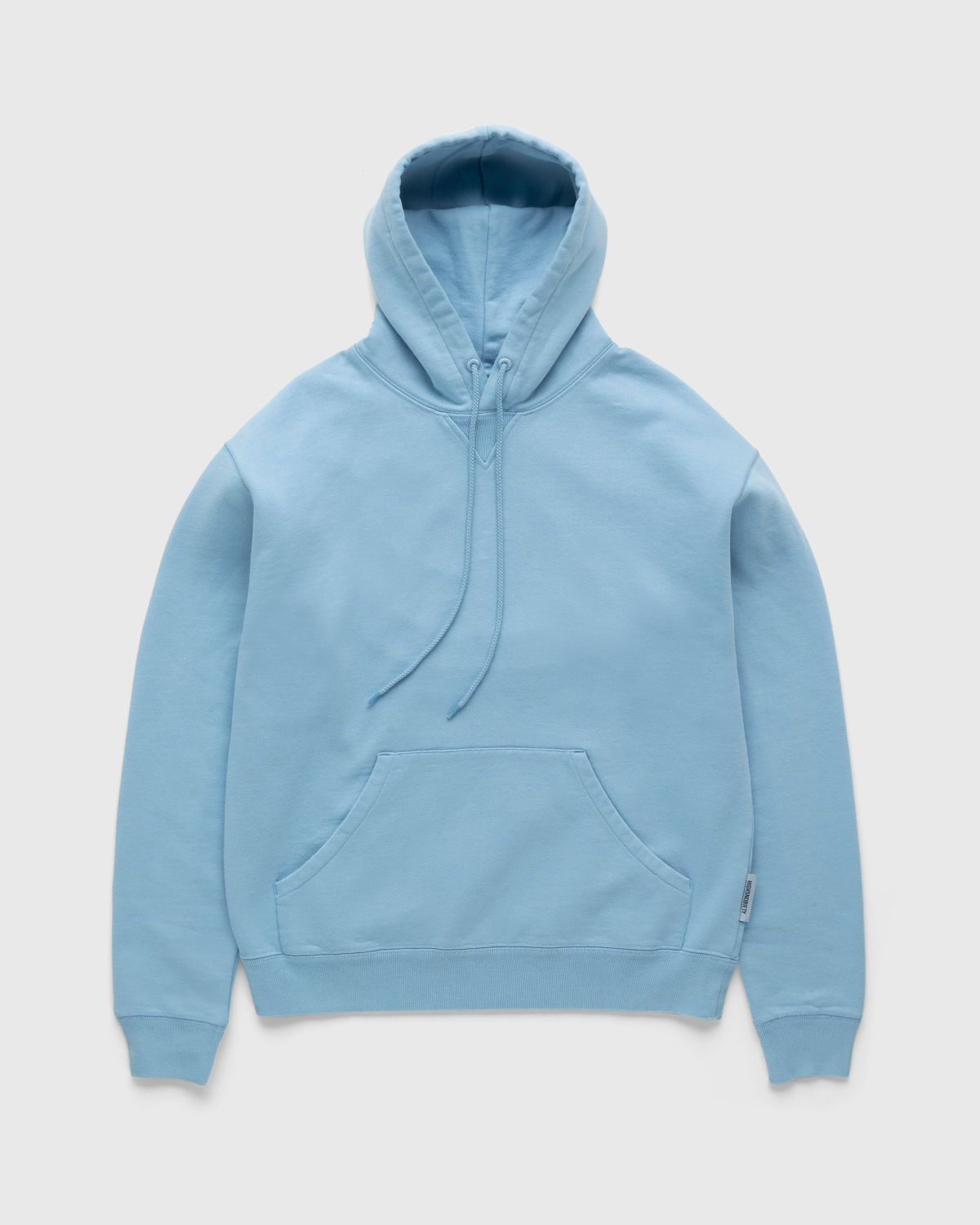 Highsnobiety Classic Fleece Hoodie Blue Highsnobiety Shop