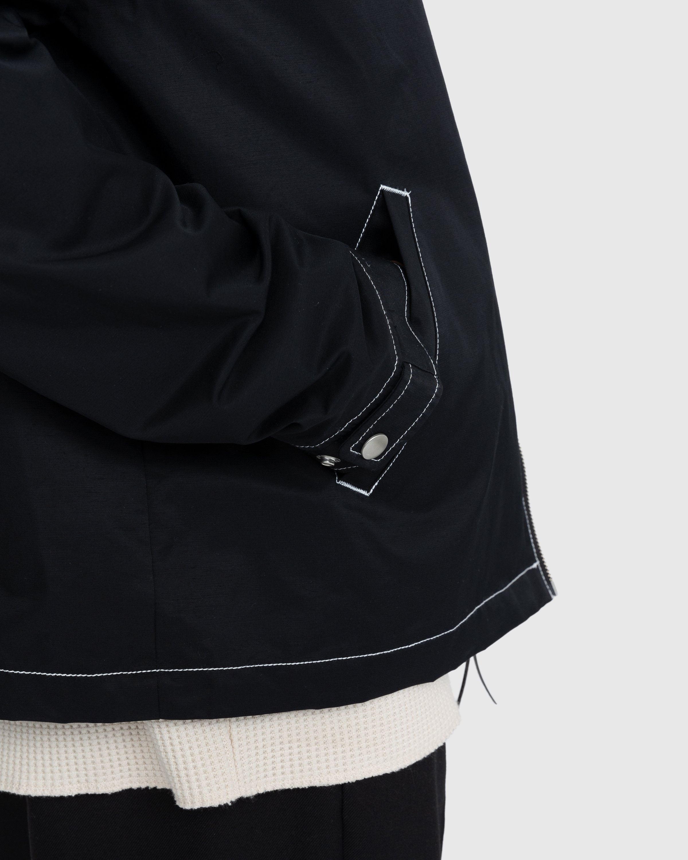 Black Bookish Nylon Jacket - GBNY