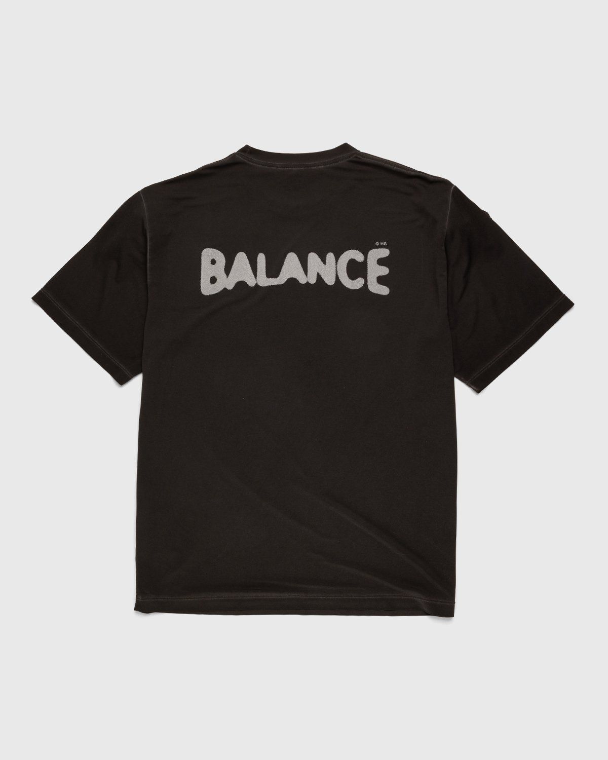 Satisfy x Highsnobiety – HS Sports Balance T-Shirt Black Pigment