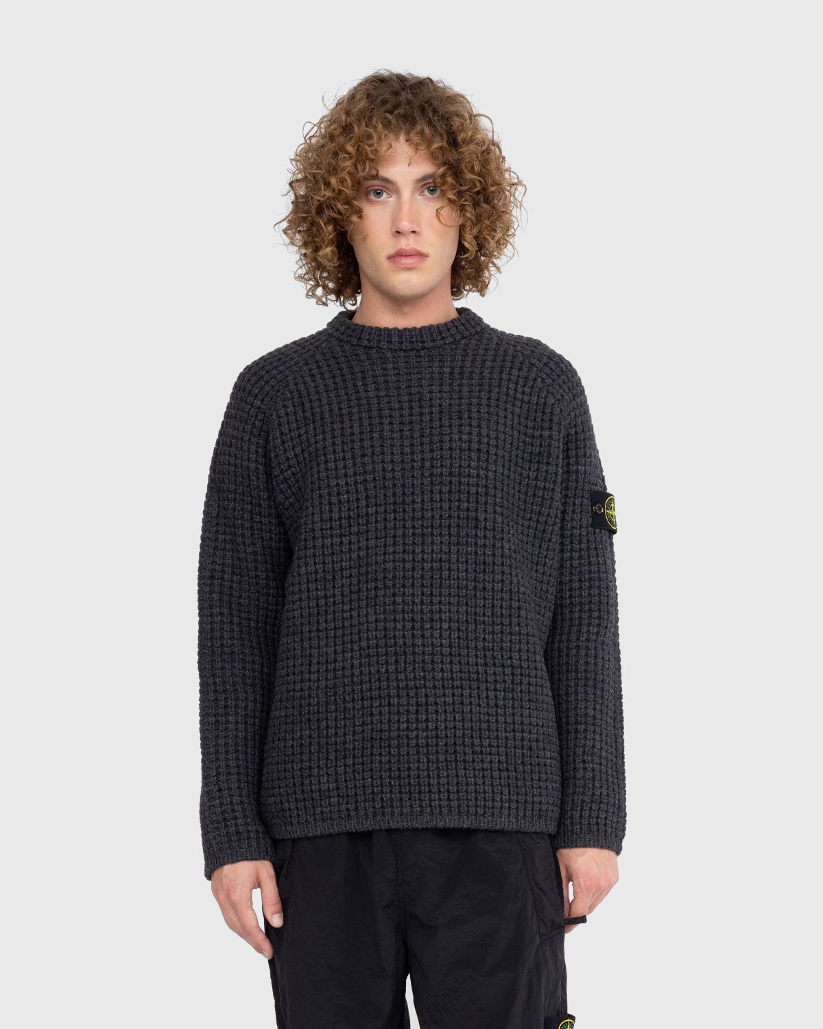 Tall Basic Waffle Knitted Sweater
