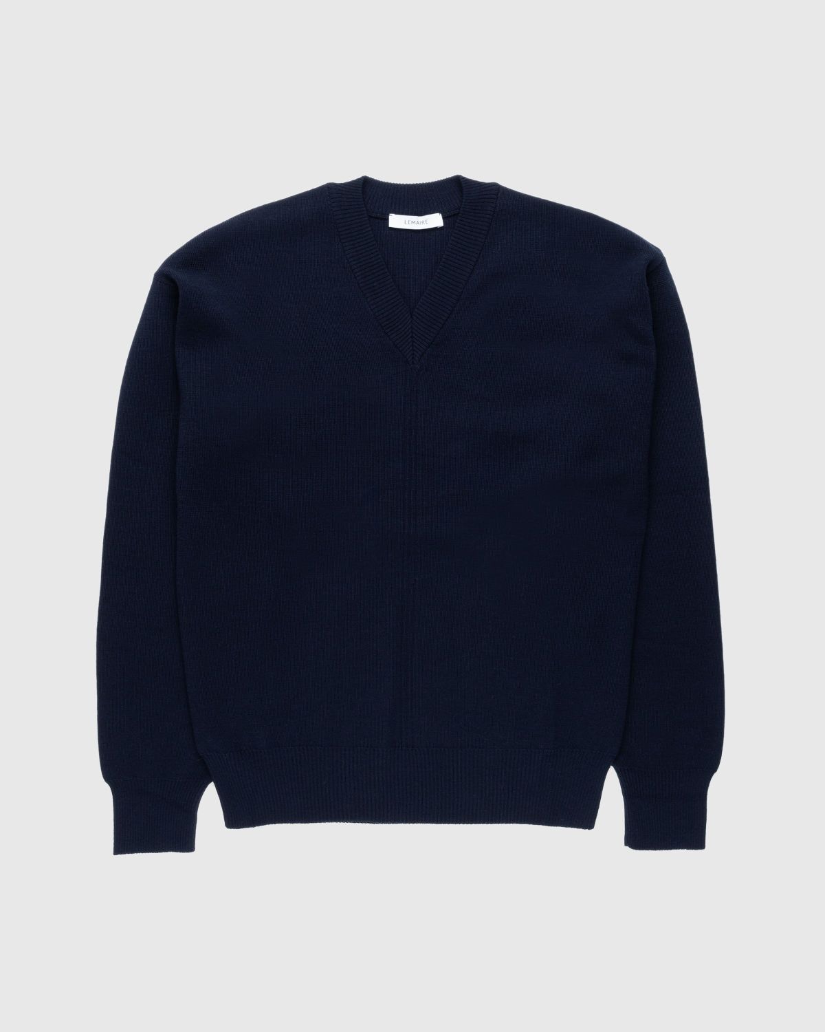 Lemaire – V-NECK JUMPER | Highsnobiety Shop