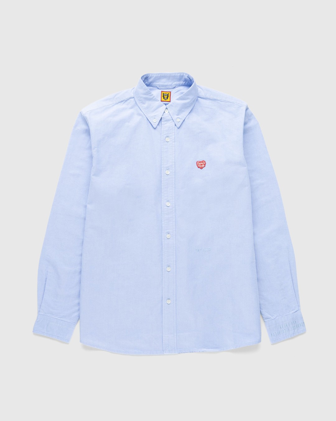 Human Made – Oxford B.D Long-Sleeve Shirt Blue | Highsnobiety Shop
