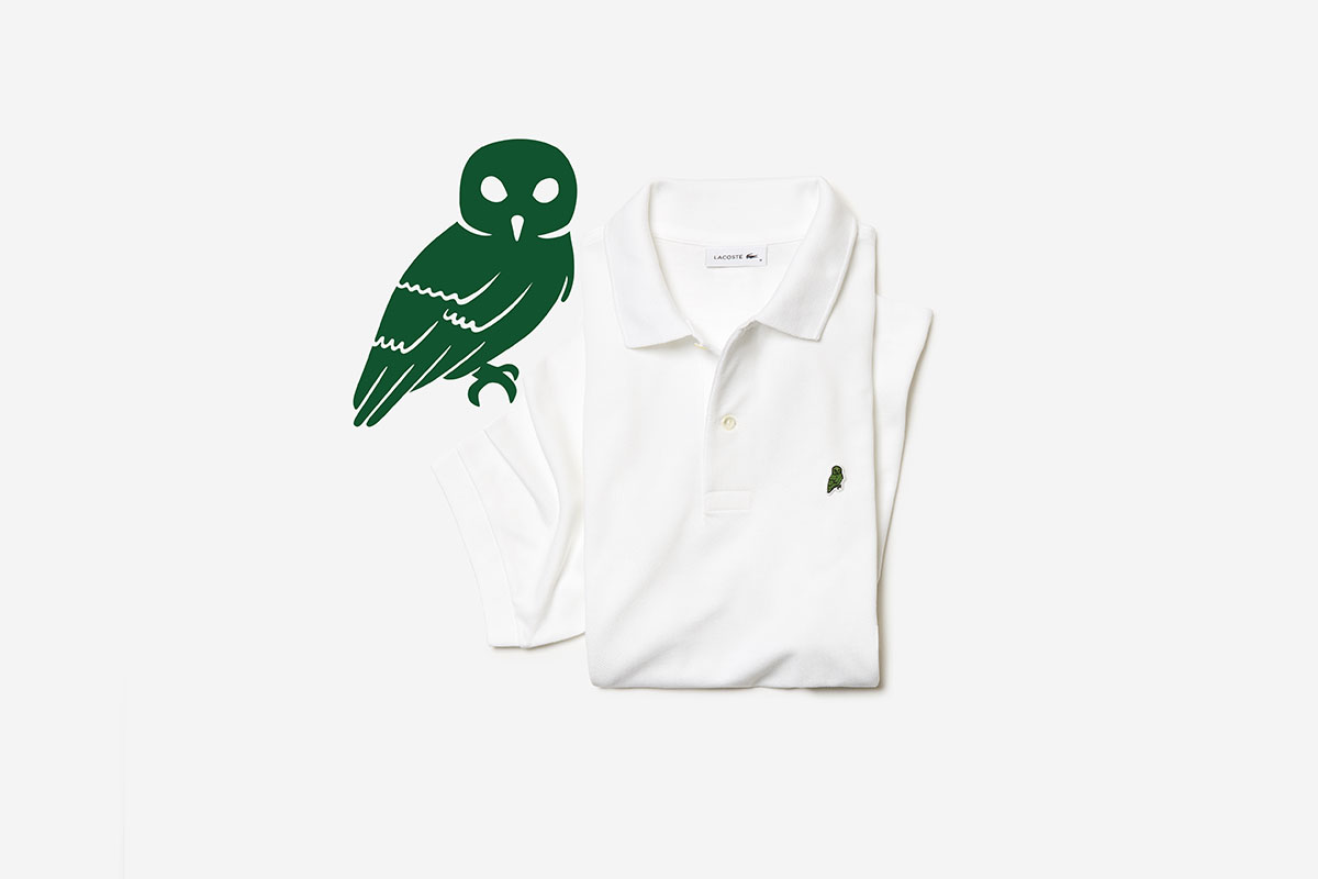 Lacoste Crocodile Logo With 10 Endangered Species