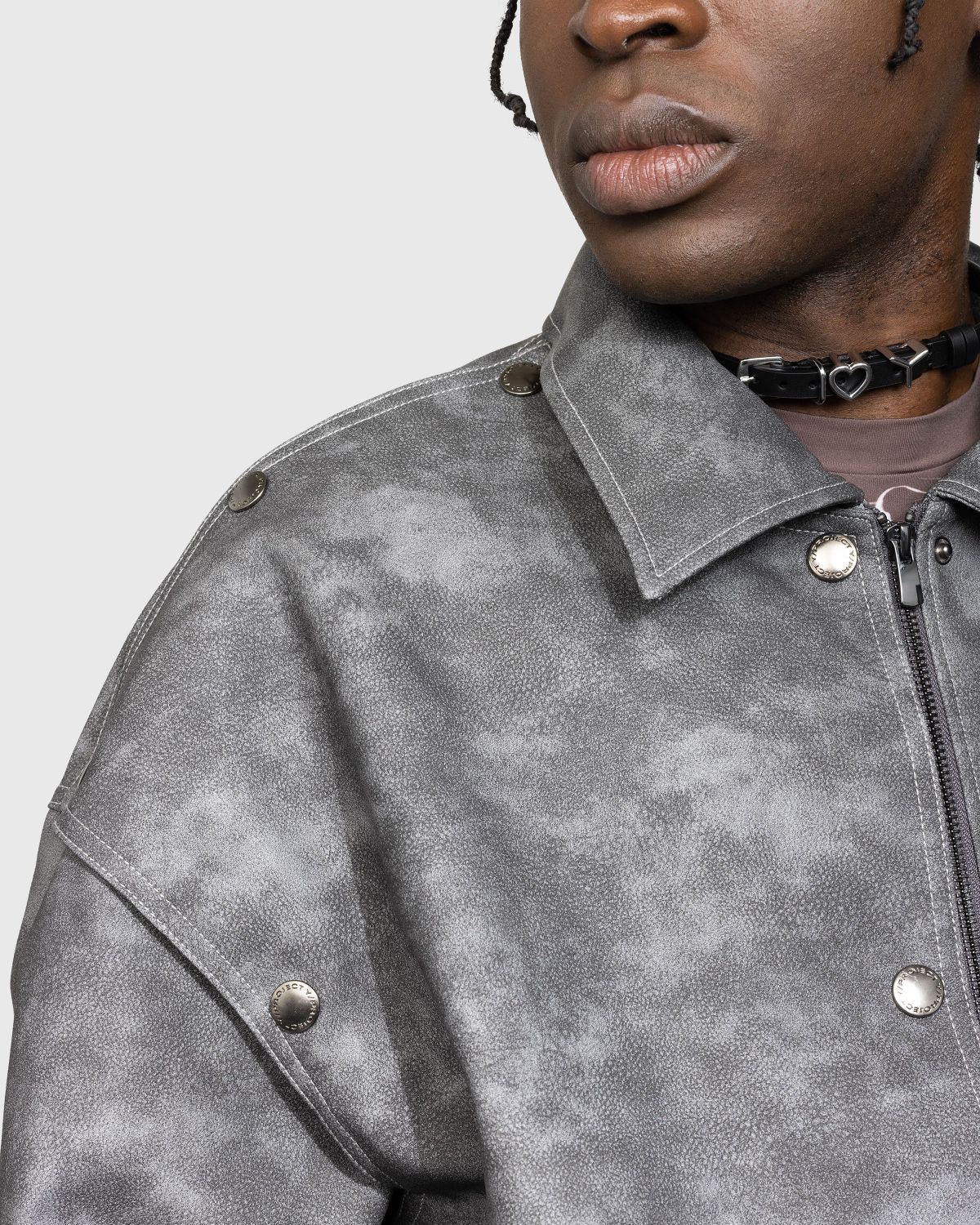 Y/Project – Snap Panel Bomber Jacket Grey | Highsnobiety Shop