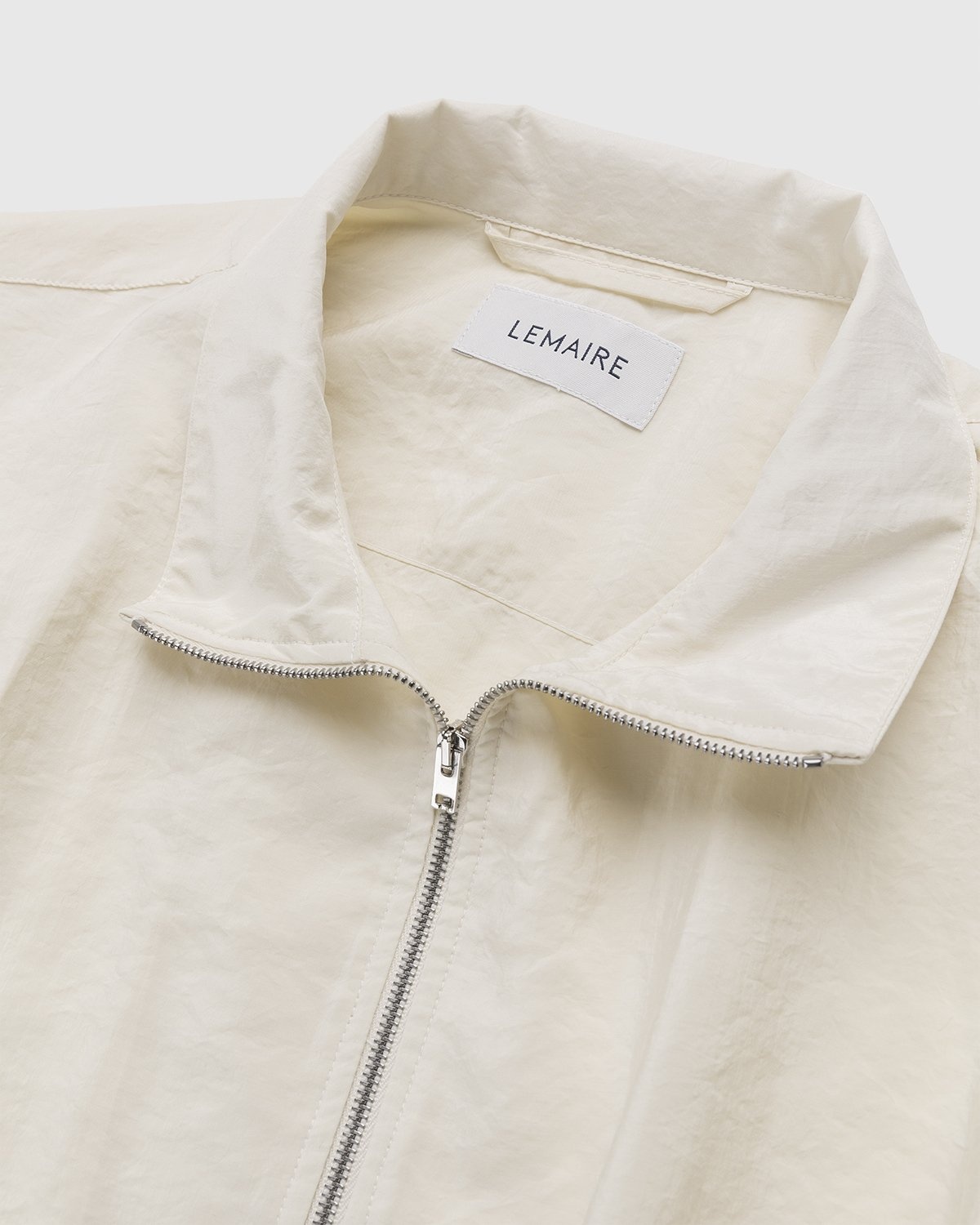 Lemaire – Dry Silk Shirt Blouson Off White | Highsnobiety Shop