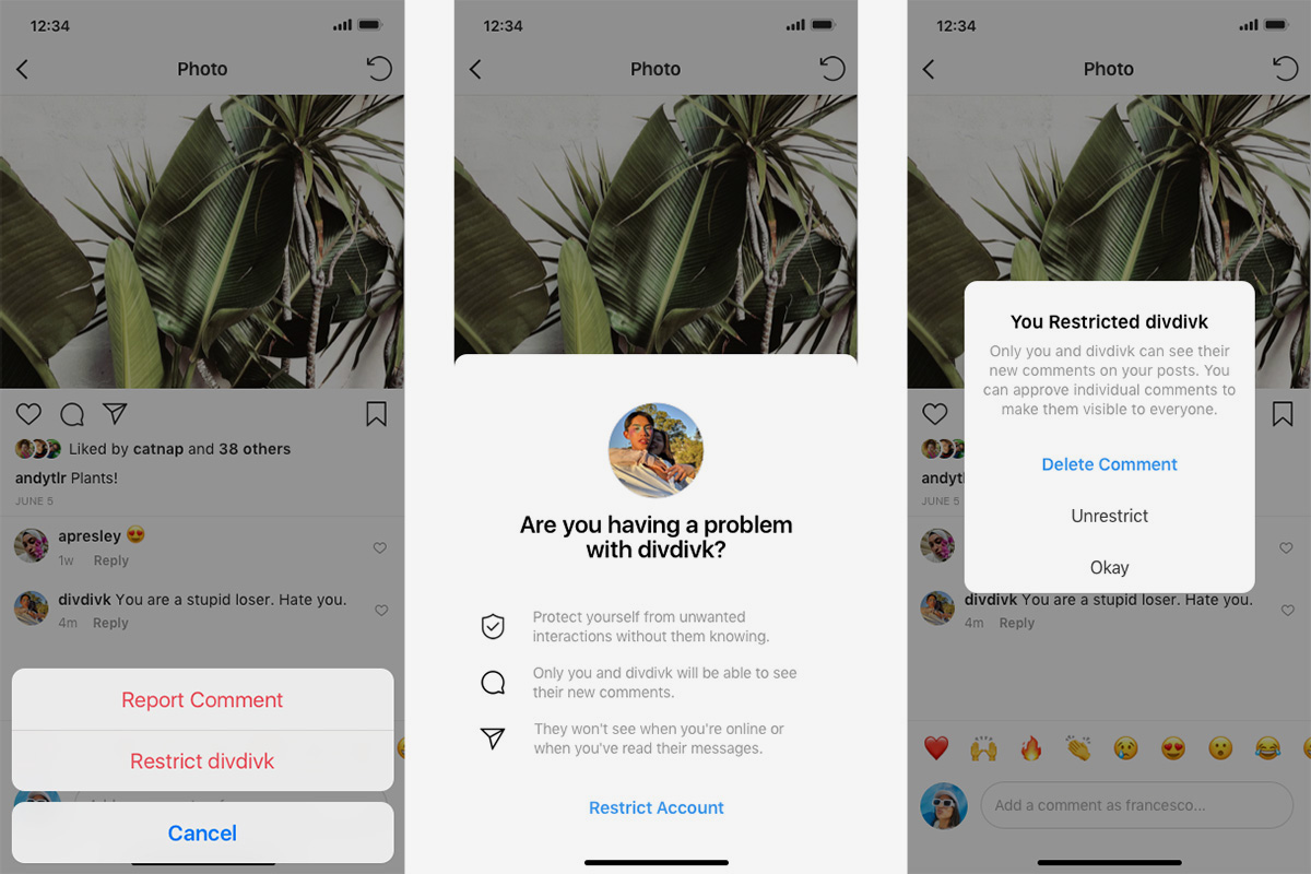 Instagram Debuts New Anti-Bullying Feature