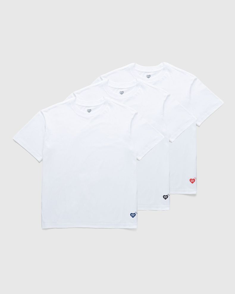 Human Made – HEART BADGE T-SHIRT White