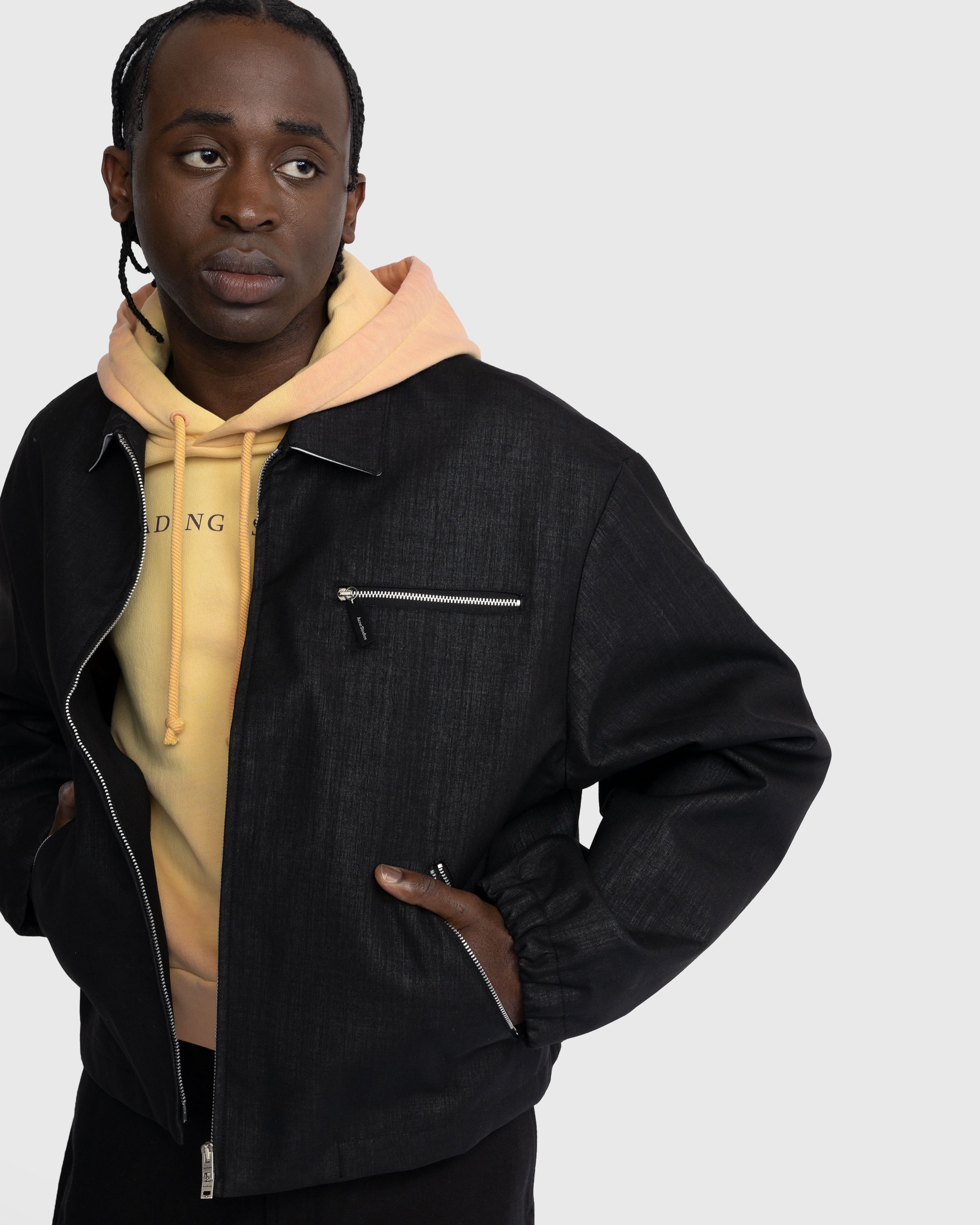 Hooded Padded Denim Jacket - Ready to Wear
