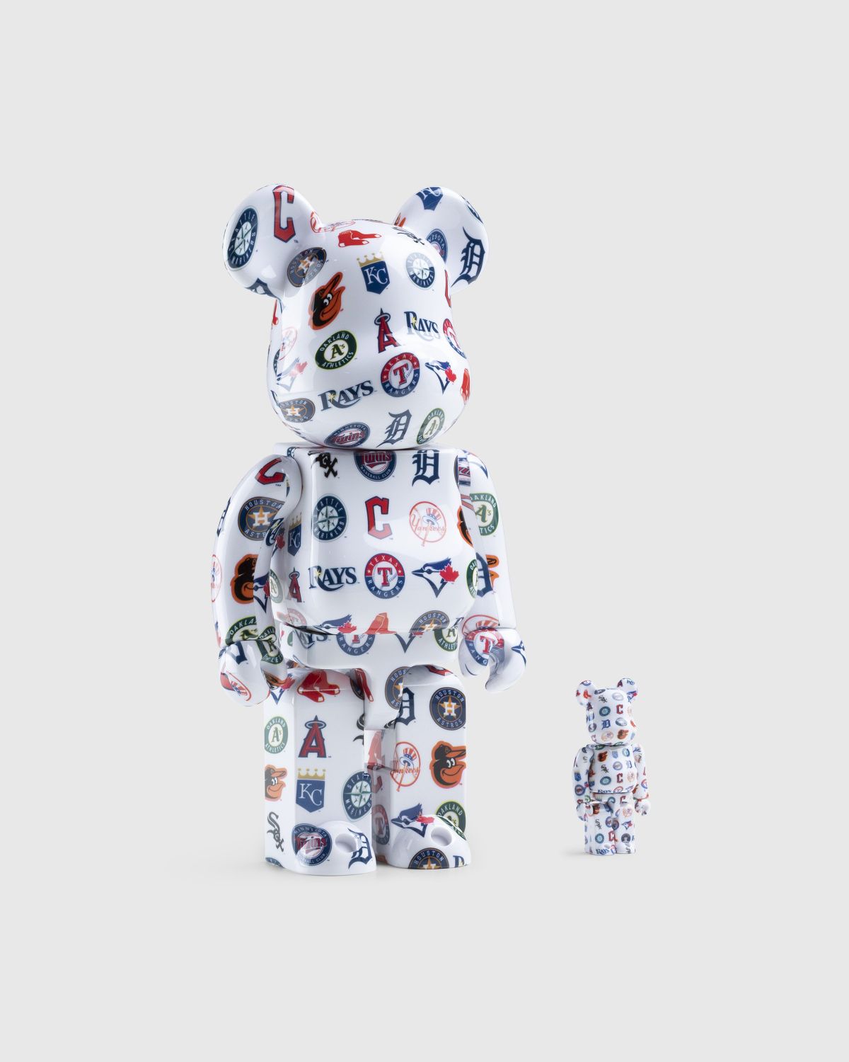 Medicom – Be@rbrick MLB American League 100% & 400% Set Multi