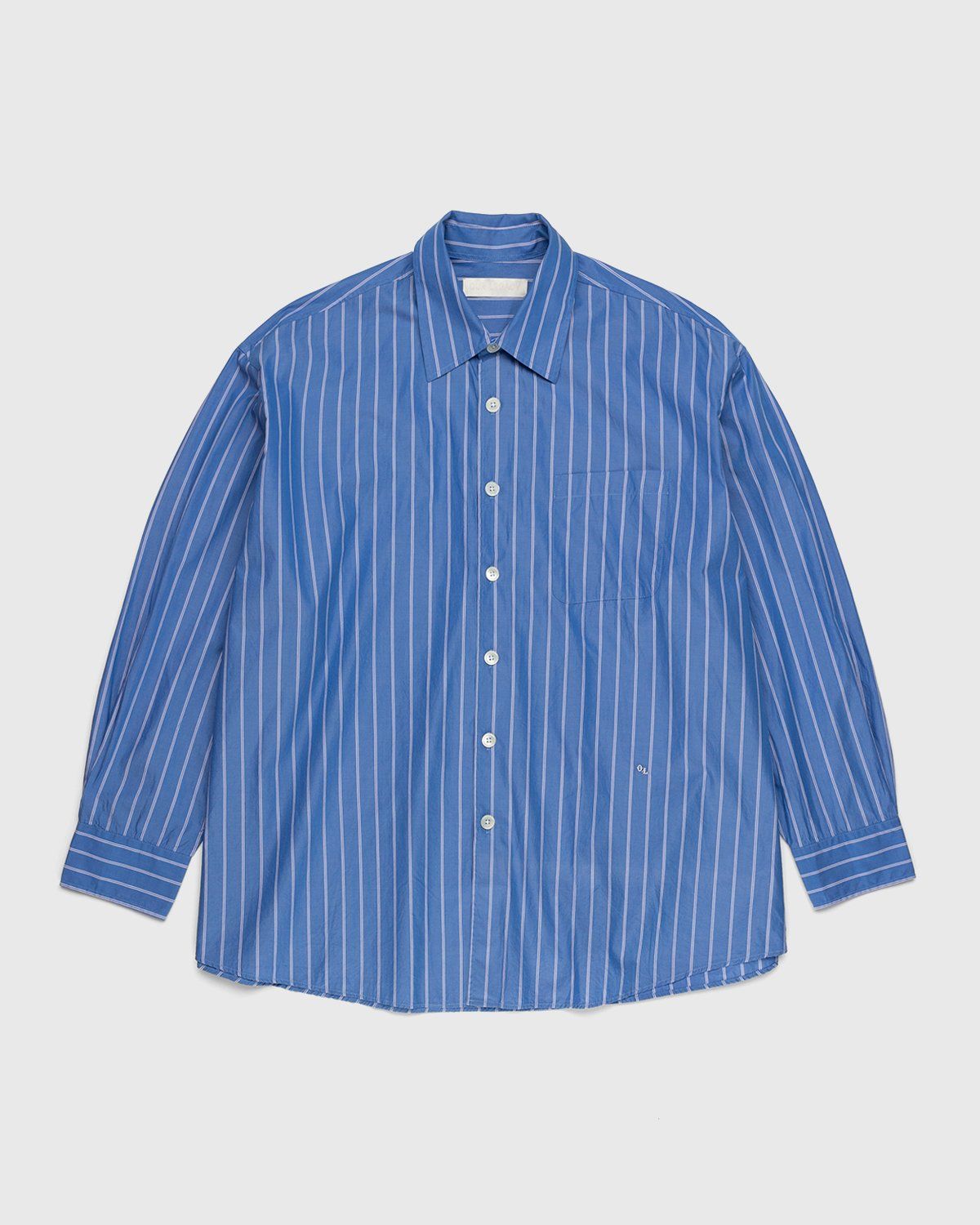 Our Legacy – Borrowed Shirt Blue/White Classic Stripe | Highsnobiety Shop