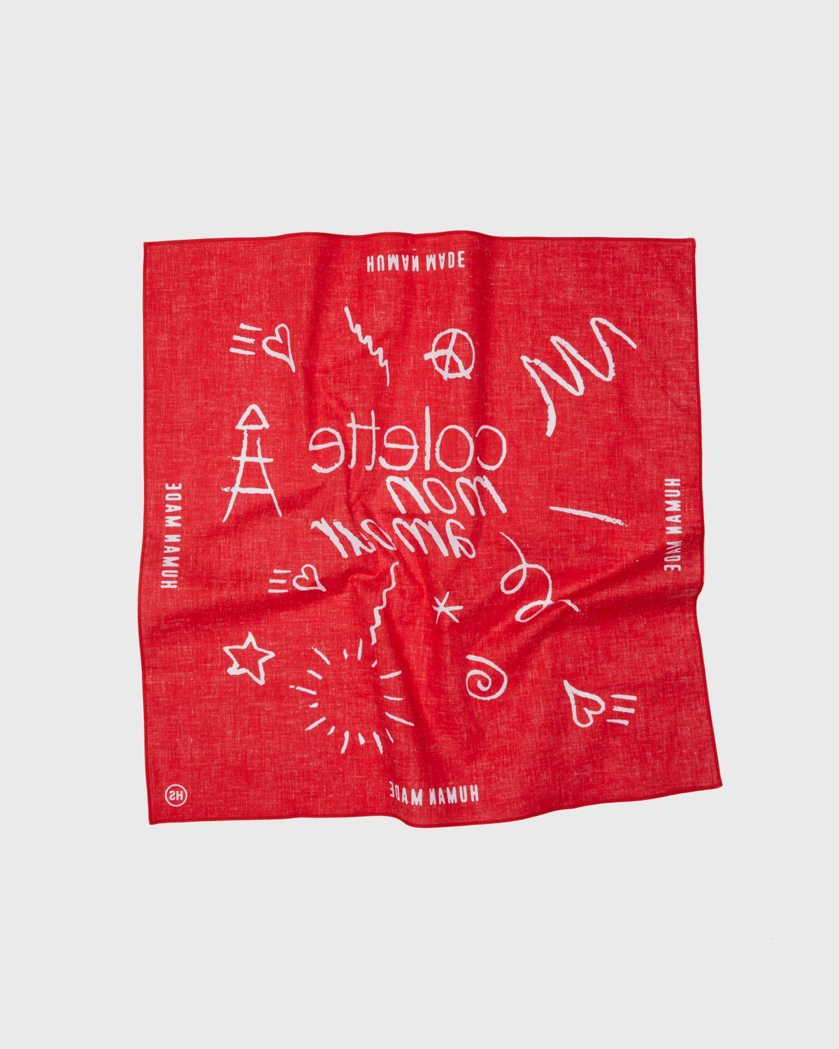 Colette Mon Amour x Human Made – Bandana Red | Highsnobiety Shop