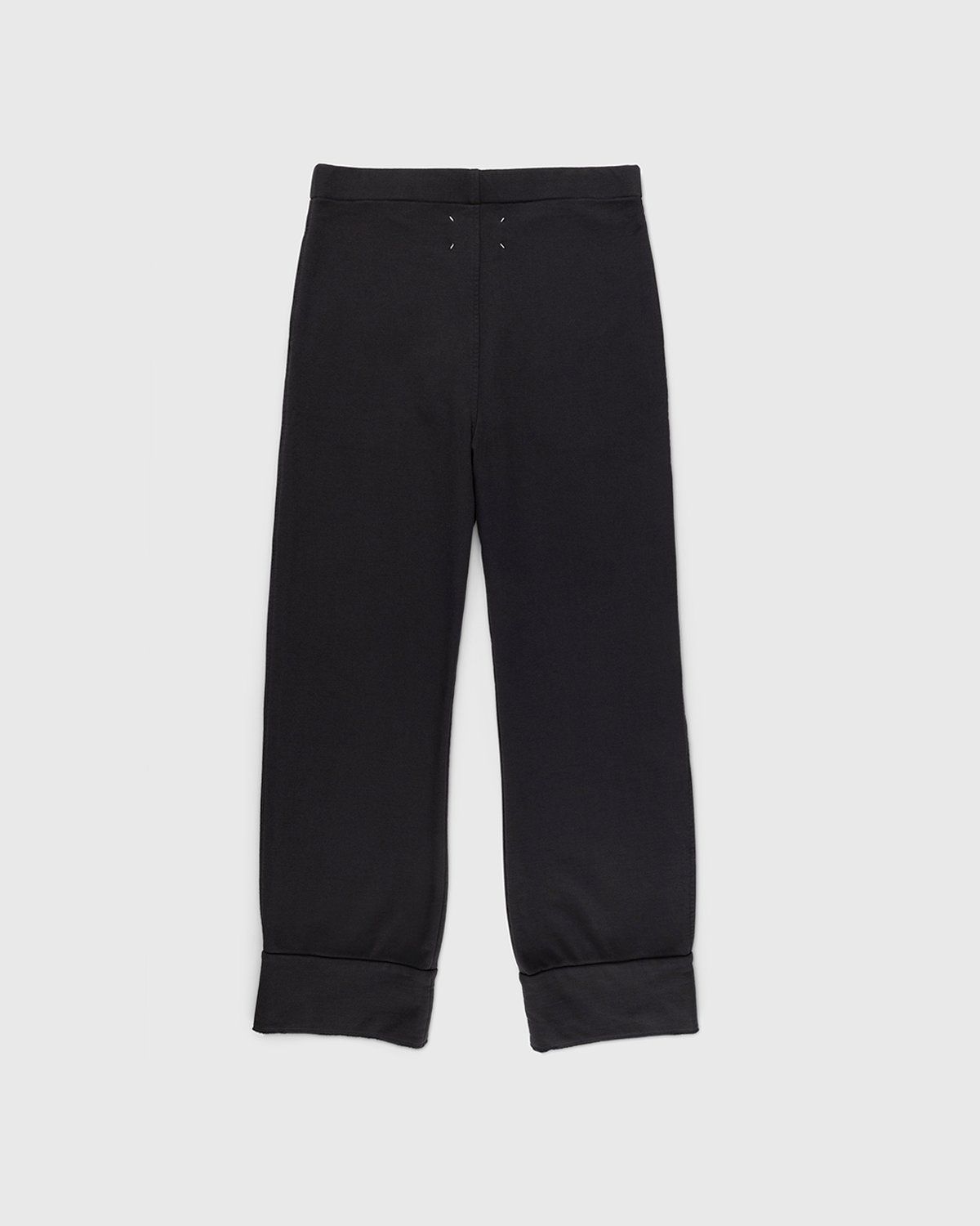 Maison Margiela – Tailored Cotton Trousers Washed Black | Highsnobiety Shop
