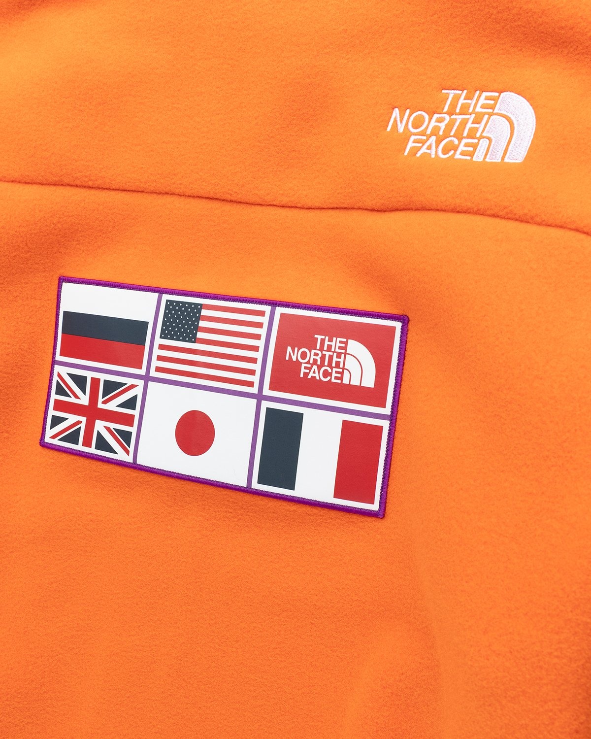 The North Face – CTAE Full-Zip Fleece Red Orange