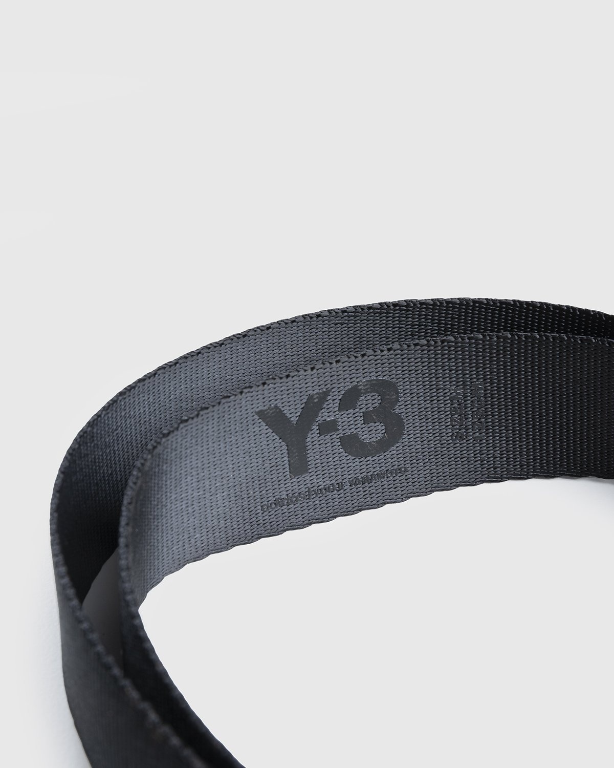 Highsnobiety Belt Logo Black Classic – | Y-3 Shop