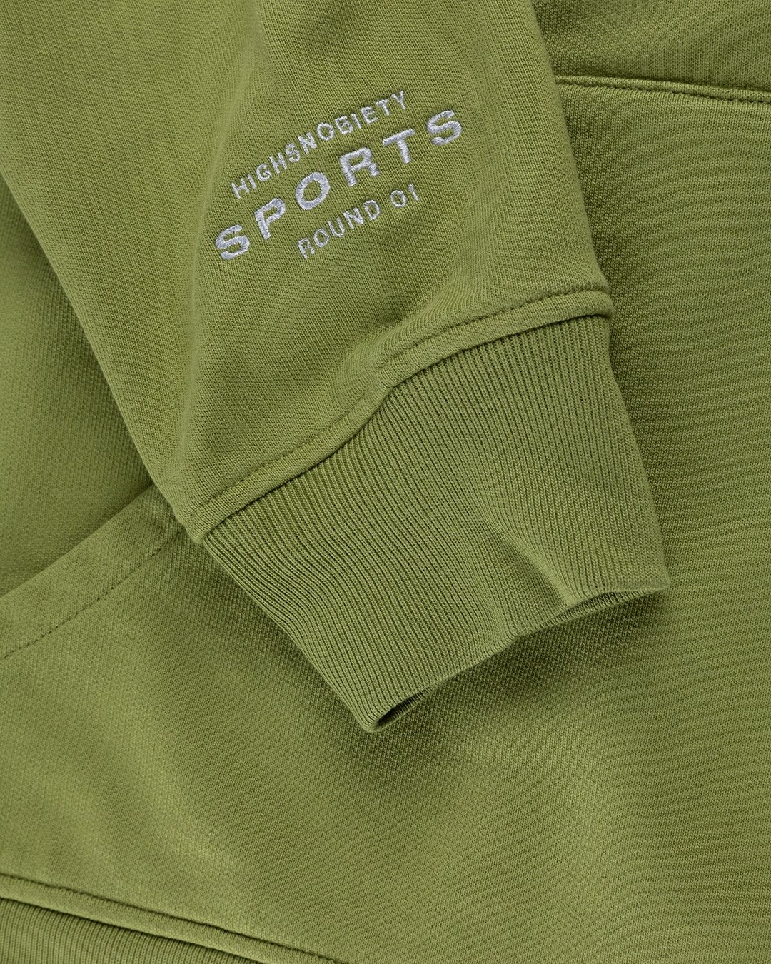 Highsnobiety – HS Sports Logo Hoodie Green