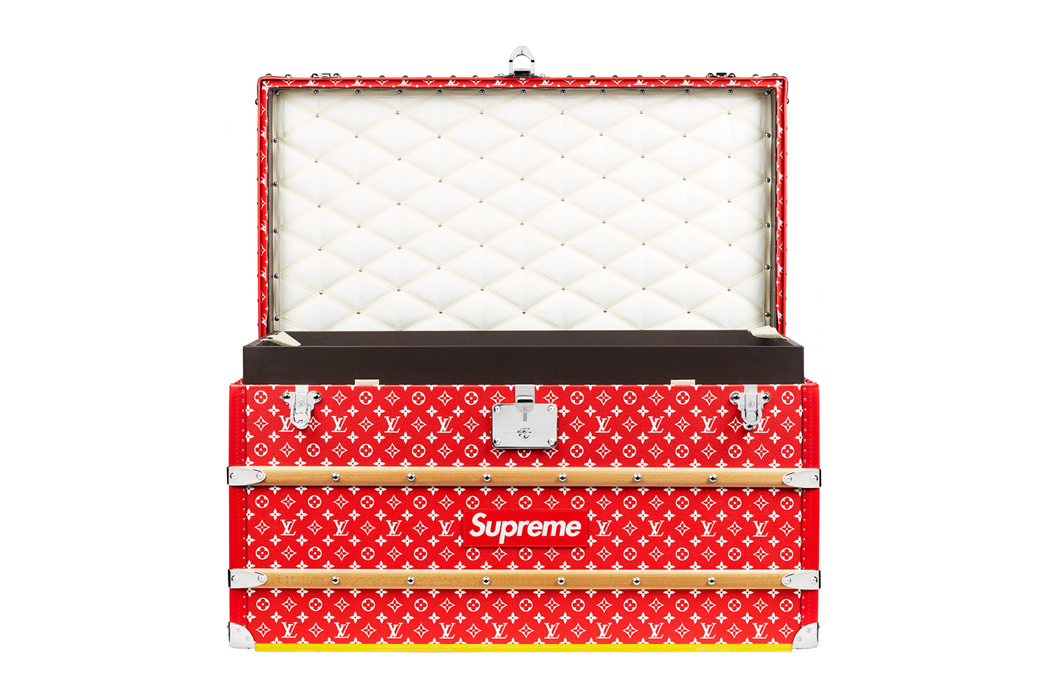 Edison Chen Uses A S$198K Louis Vuitton x Supreme Trunk As His 3-Year-Old  Daughter's Toy Box - 8days