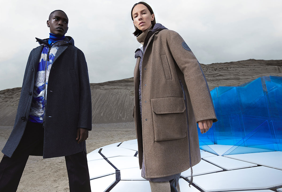Canada Goose Visualizes Glacial Shifts With New Collection