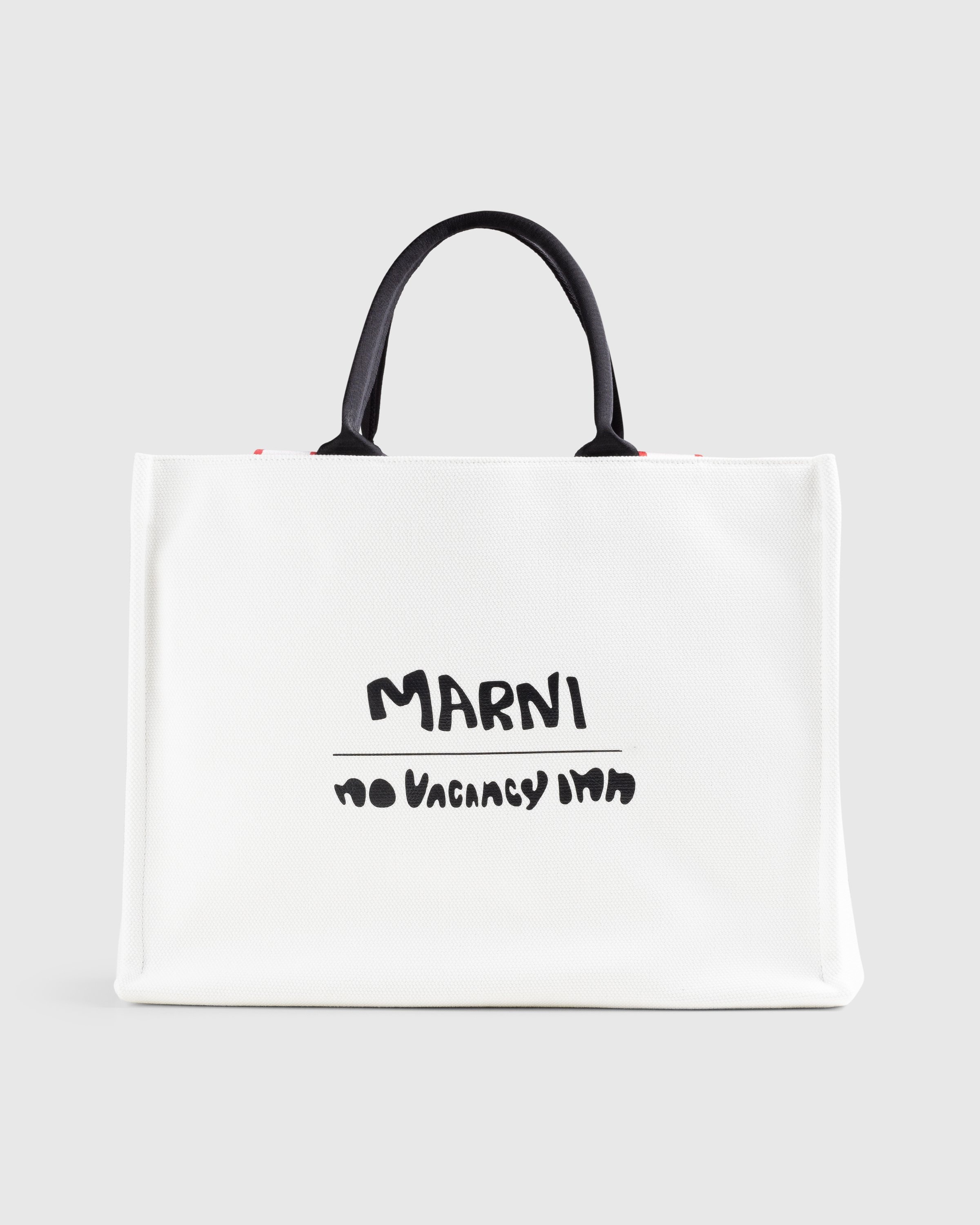 Marni Tan & Black Nano Museo Bag
