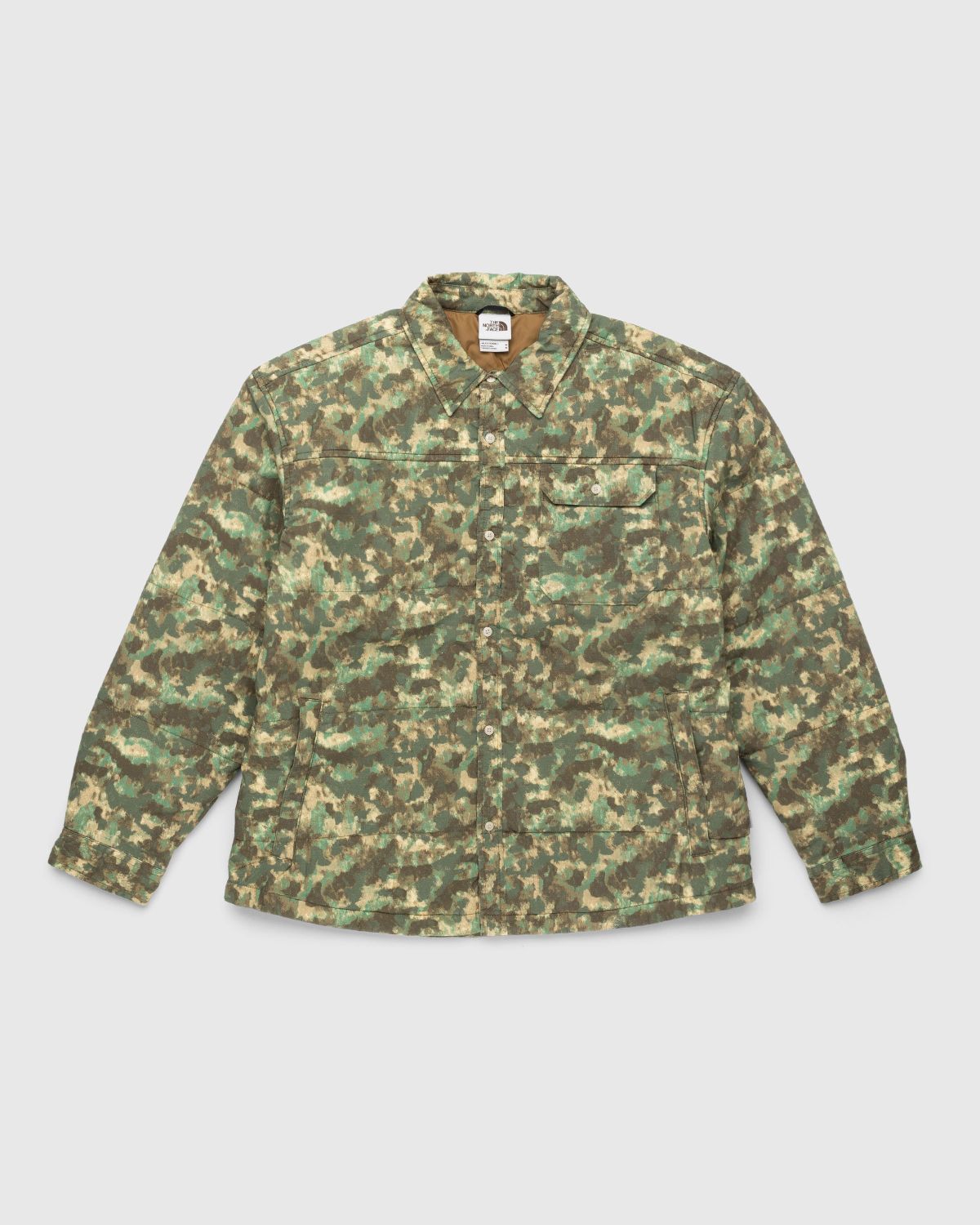 The North Face – M66 Utility Rain Jacket Military Olive/Stippled Camo ...