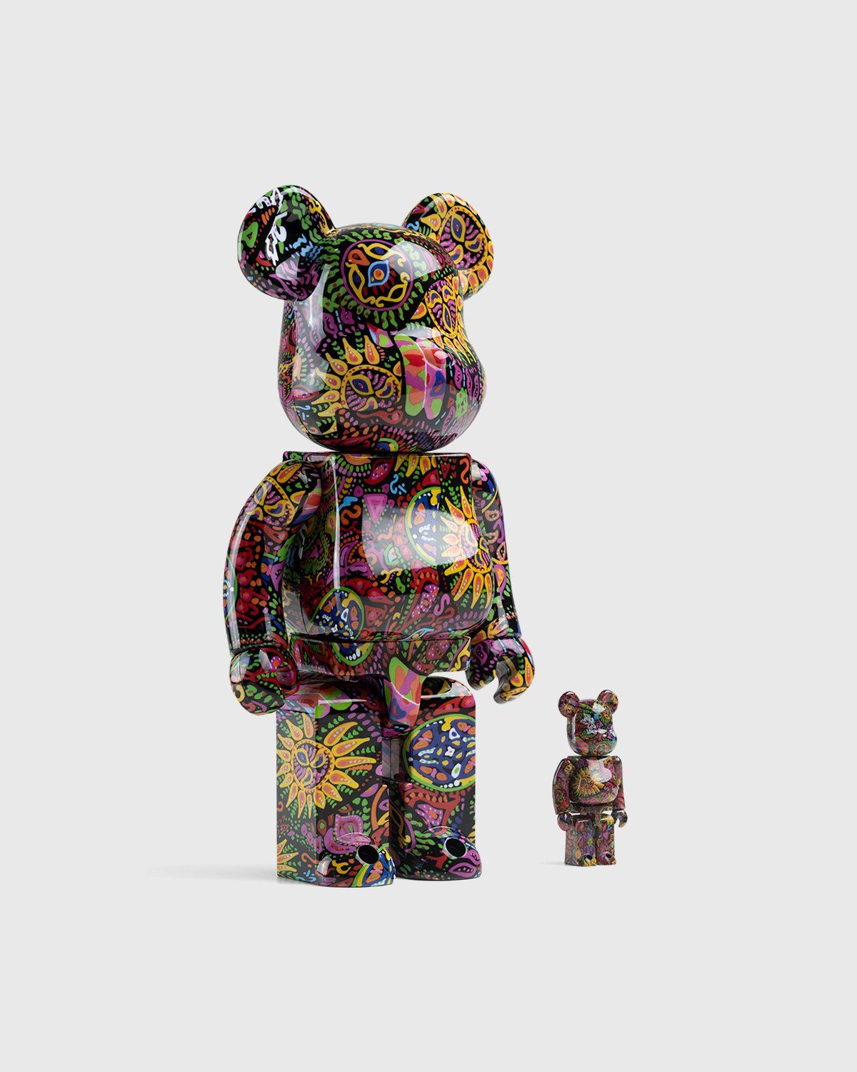 Medicom – Be@rbrick Psychedelic Paisley 100% and 400% Set Multi