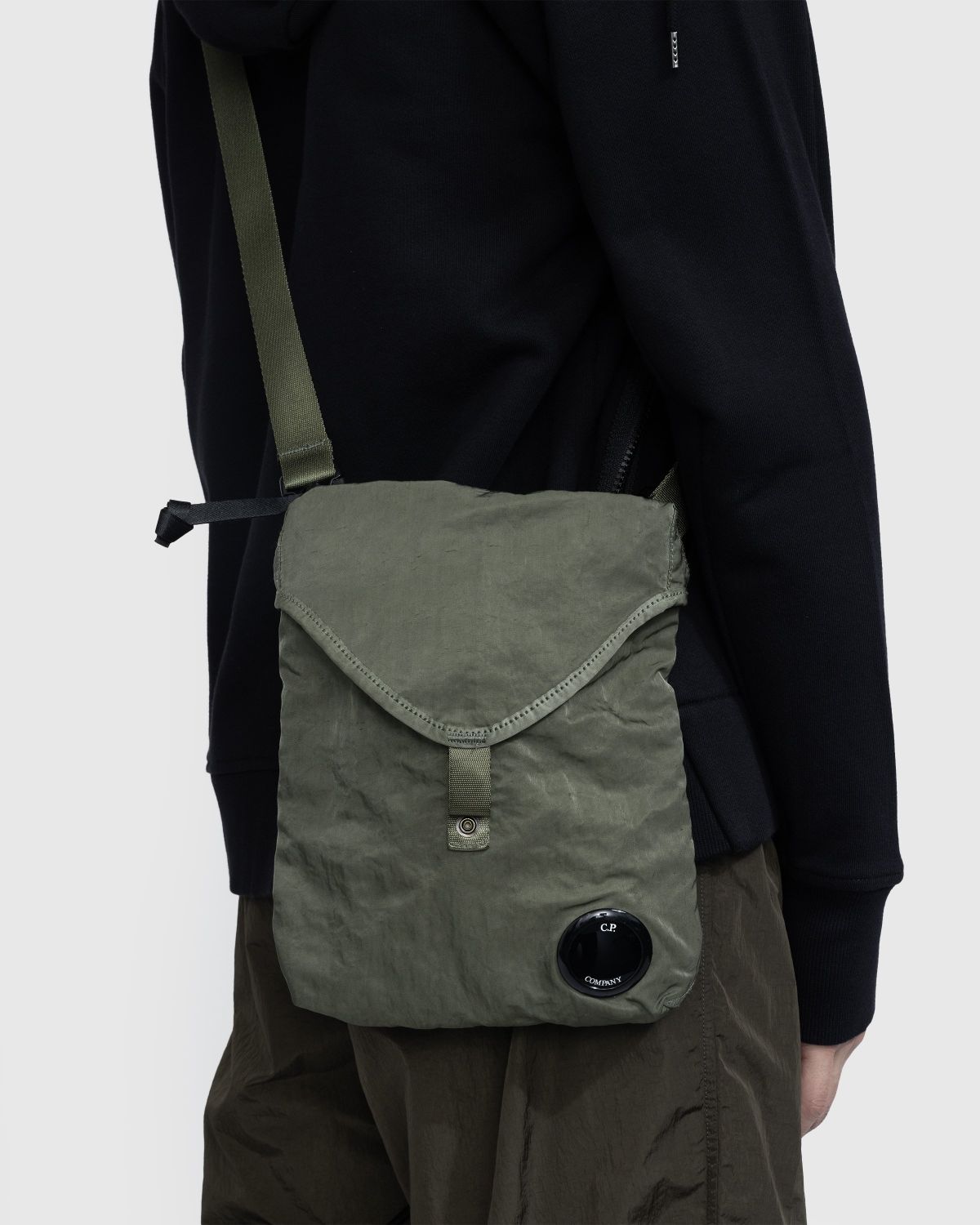 C.P. Company – Nylon B Crossbody Bag Green | Highsnobiety Shop