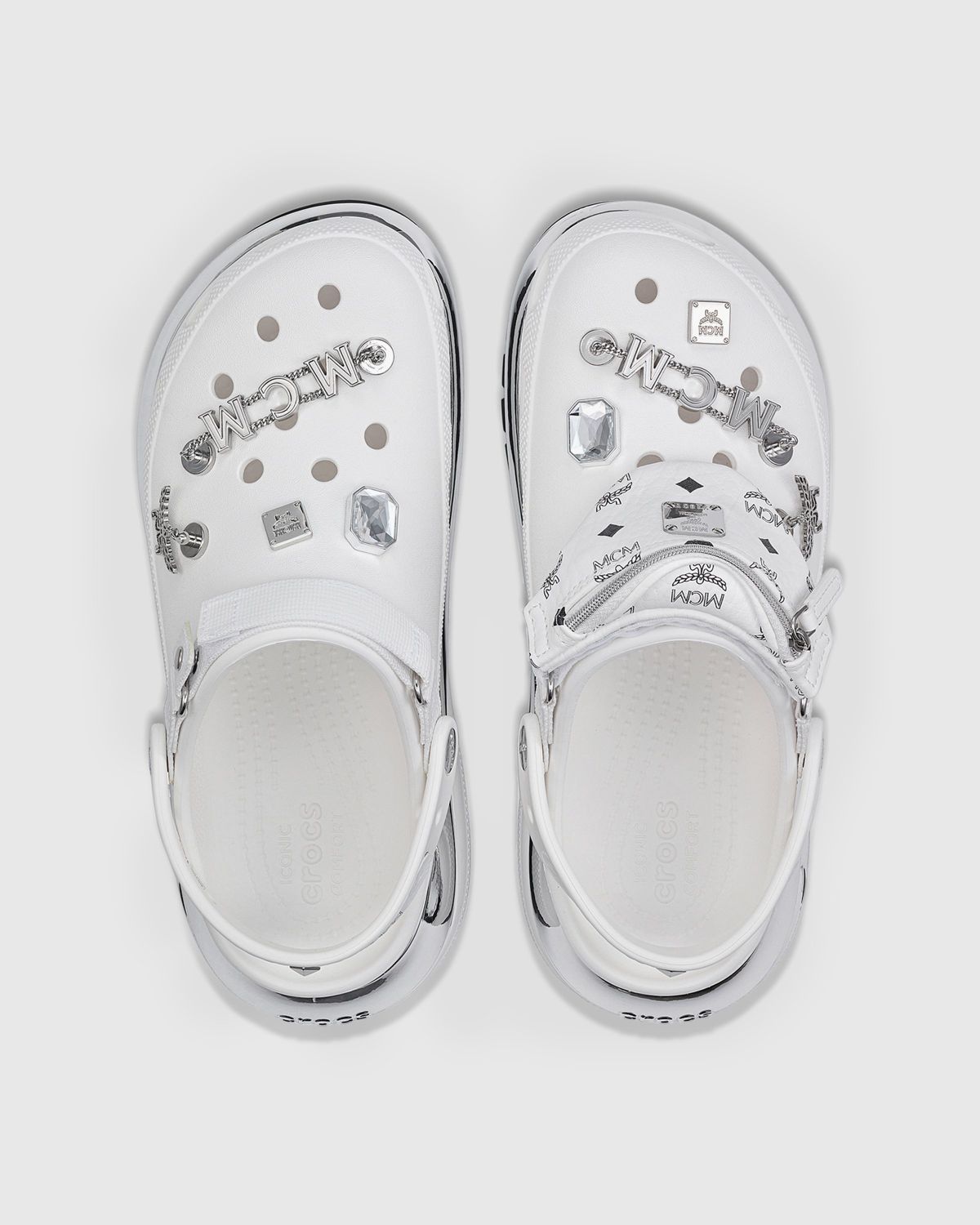 MCM x Crocs – MEGA CRUSH BB 365 White | Highsnobiety Shop