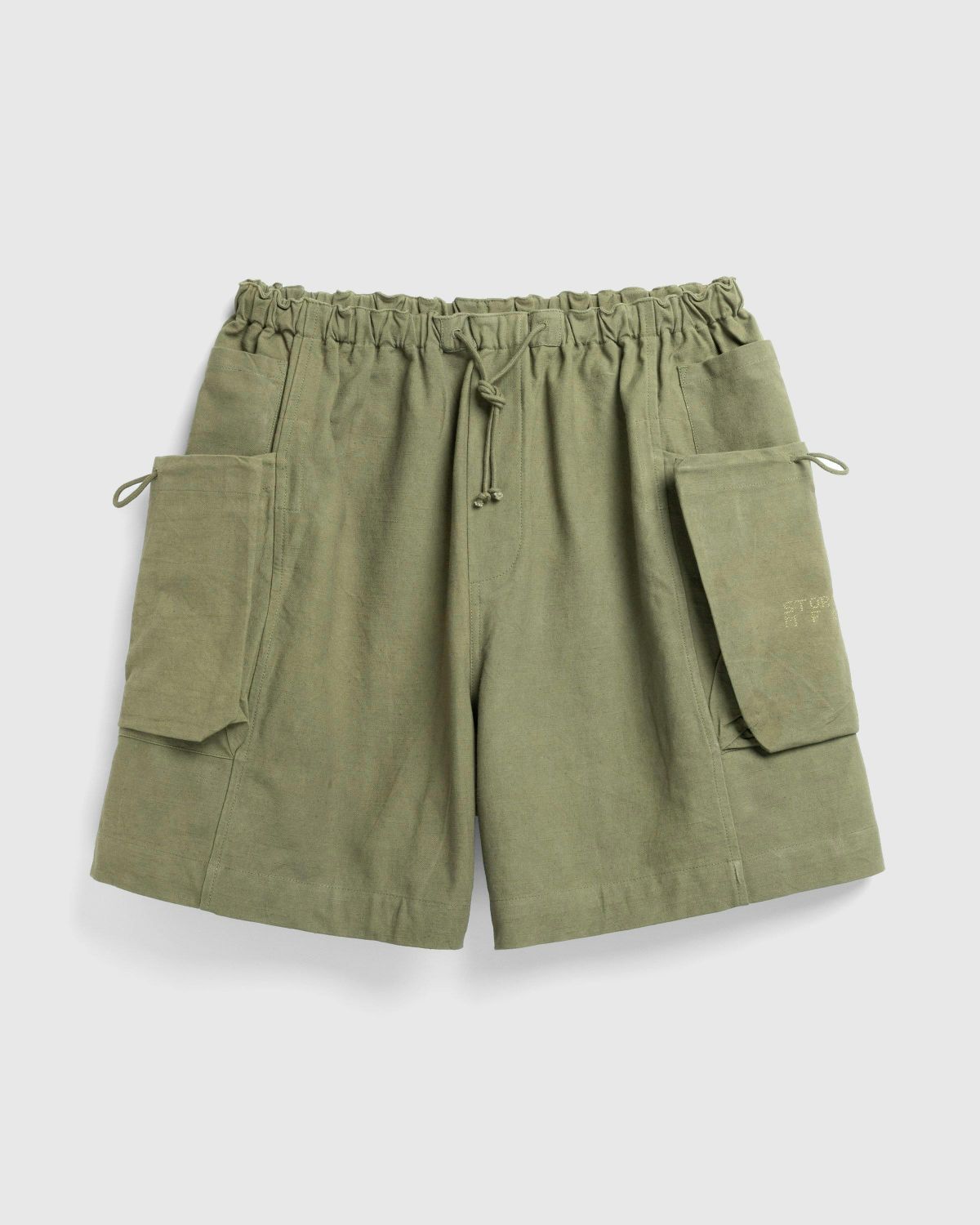 Story mfg. – Salt Shorts Olive Slub | Highsnobiety Shop