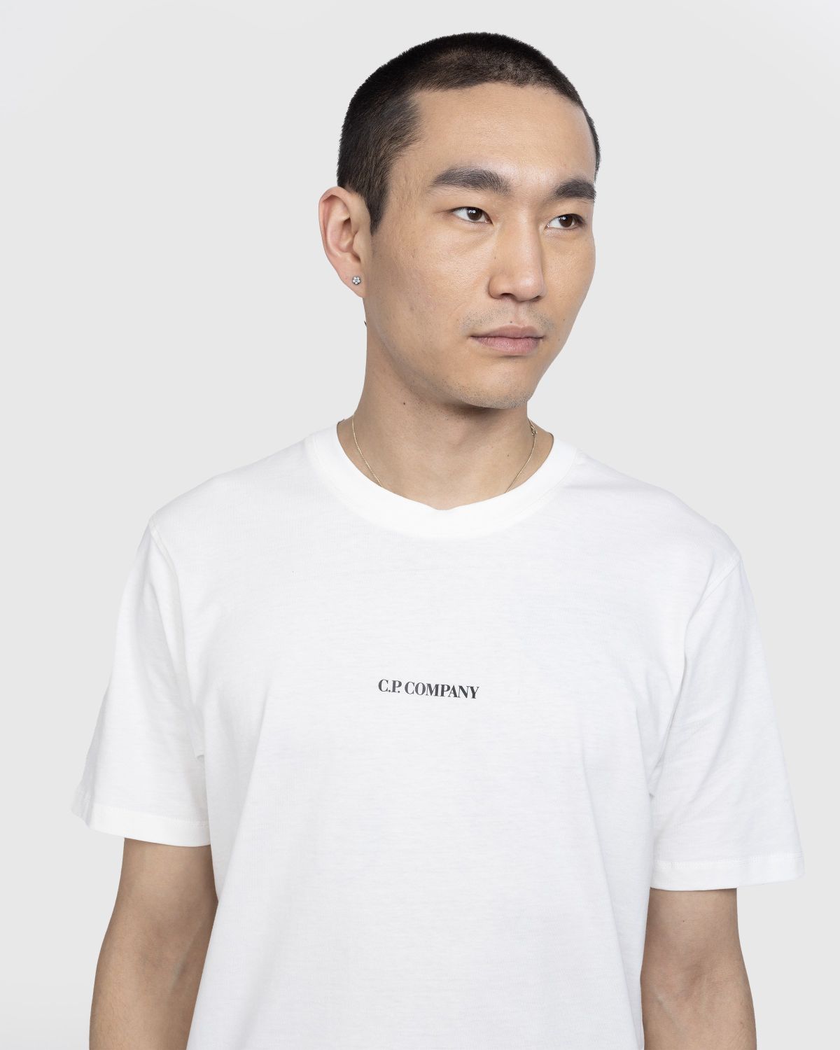 C.P. Company – 30/1 Logo T-Shirt White | Highsnobiety Shop