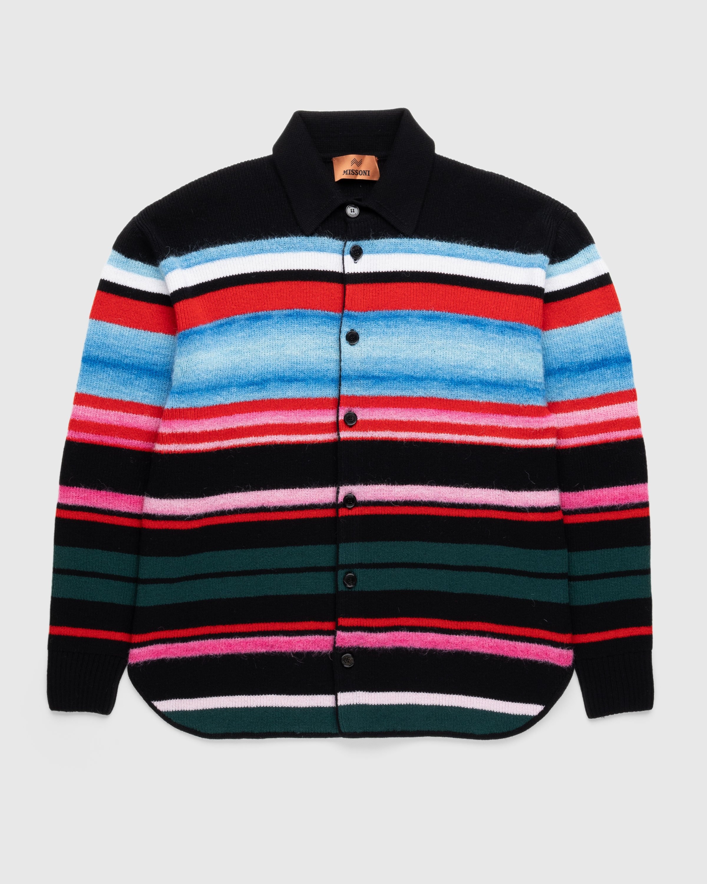 Missoni – Long-Sleeve Wool Shirt Multi | Highsnobiety Shop