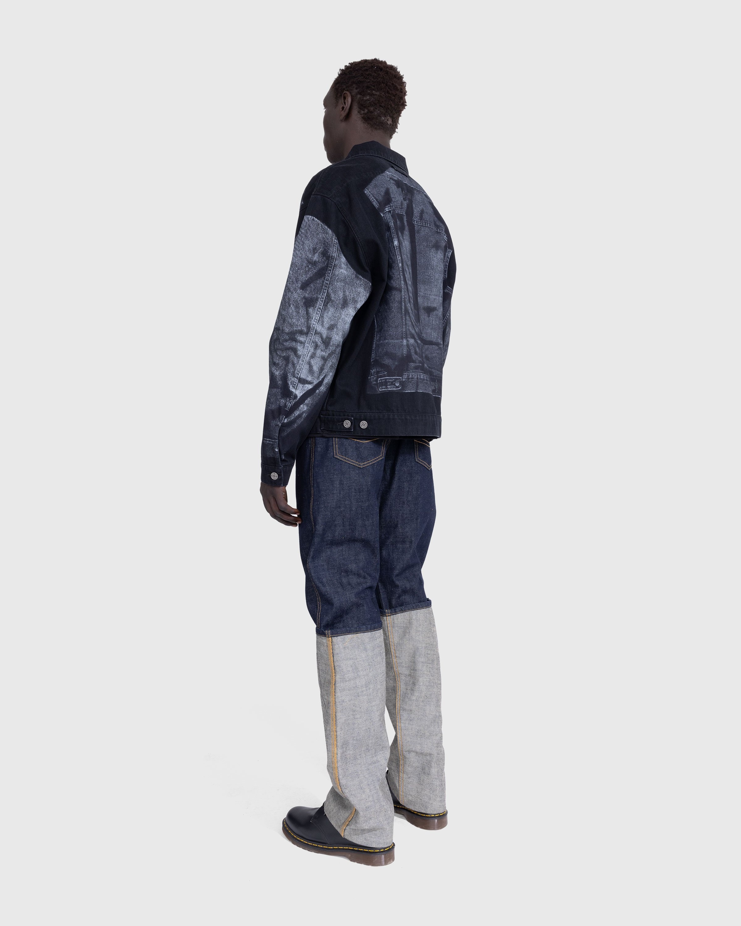 Jean Paul Gaultier – Trompe L'œil Denim Jacket Black
