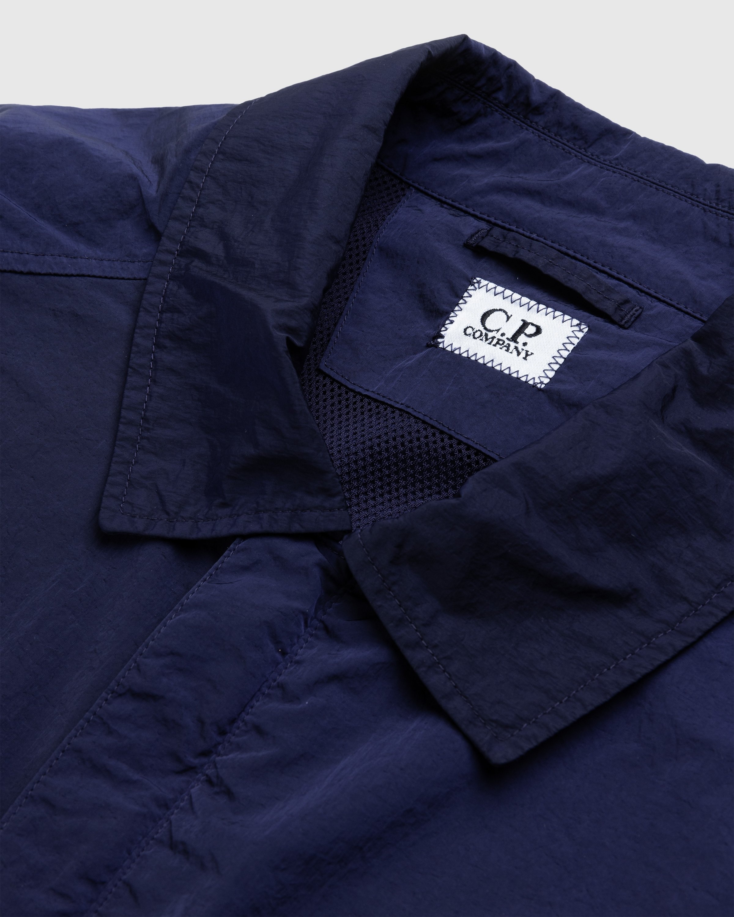 C.P. Company – Chrome-R Overshirt Medieval Blue | Highsnobiety Shop