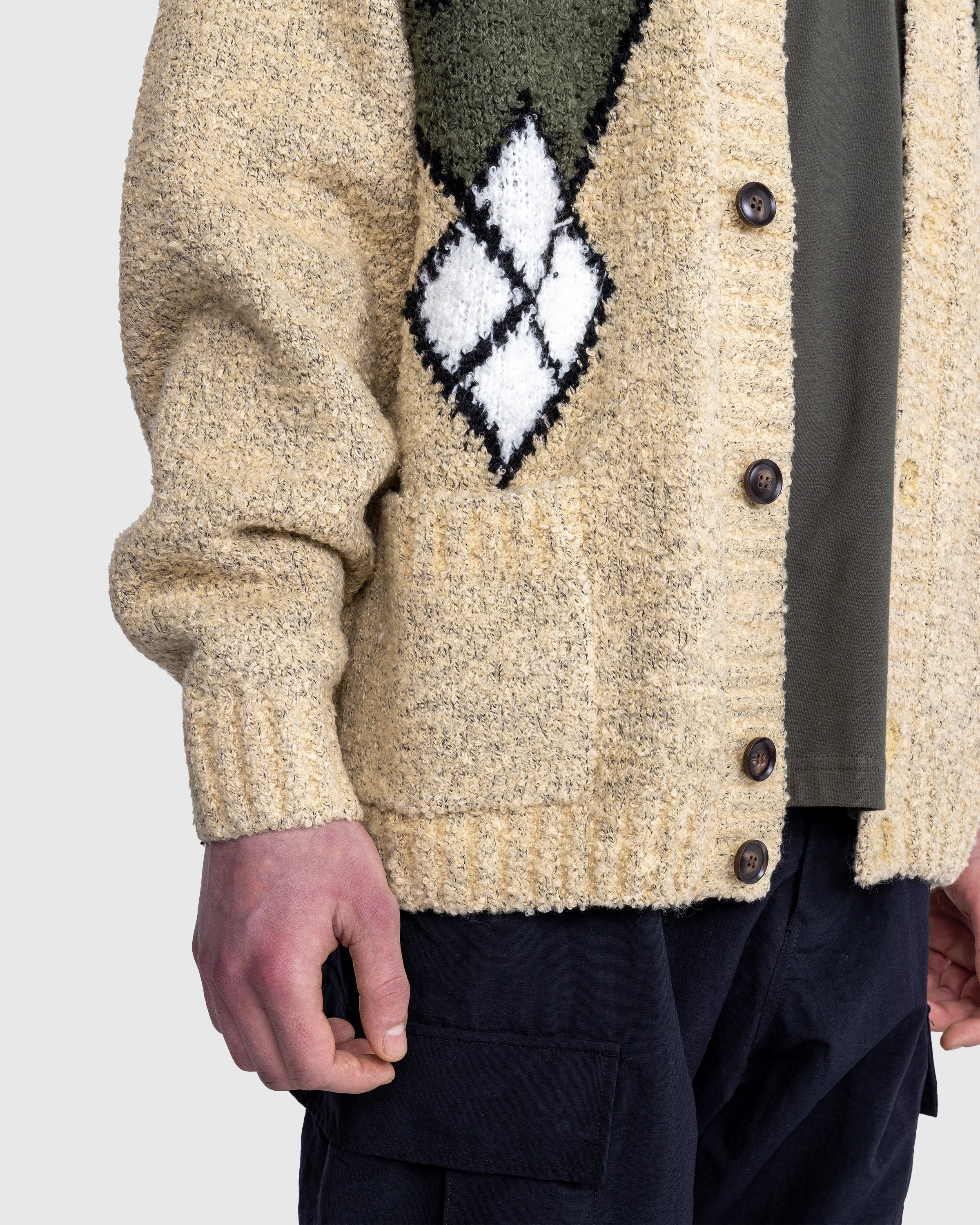 Patta – Argyle Knitted Cardigan | Highsnobiety Shop