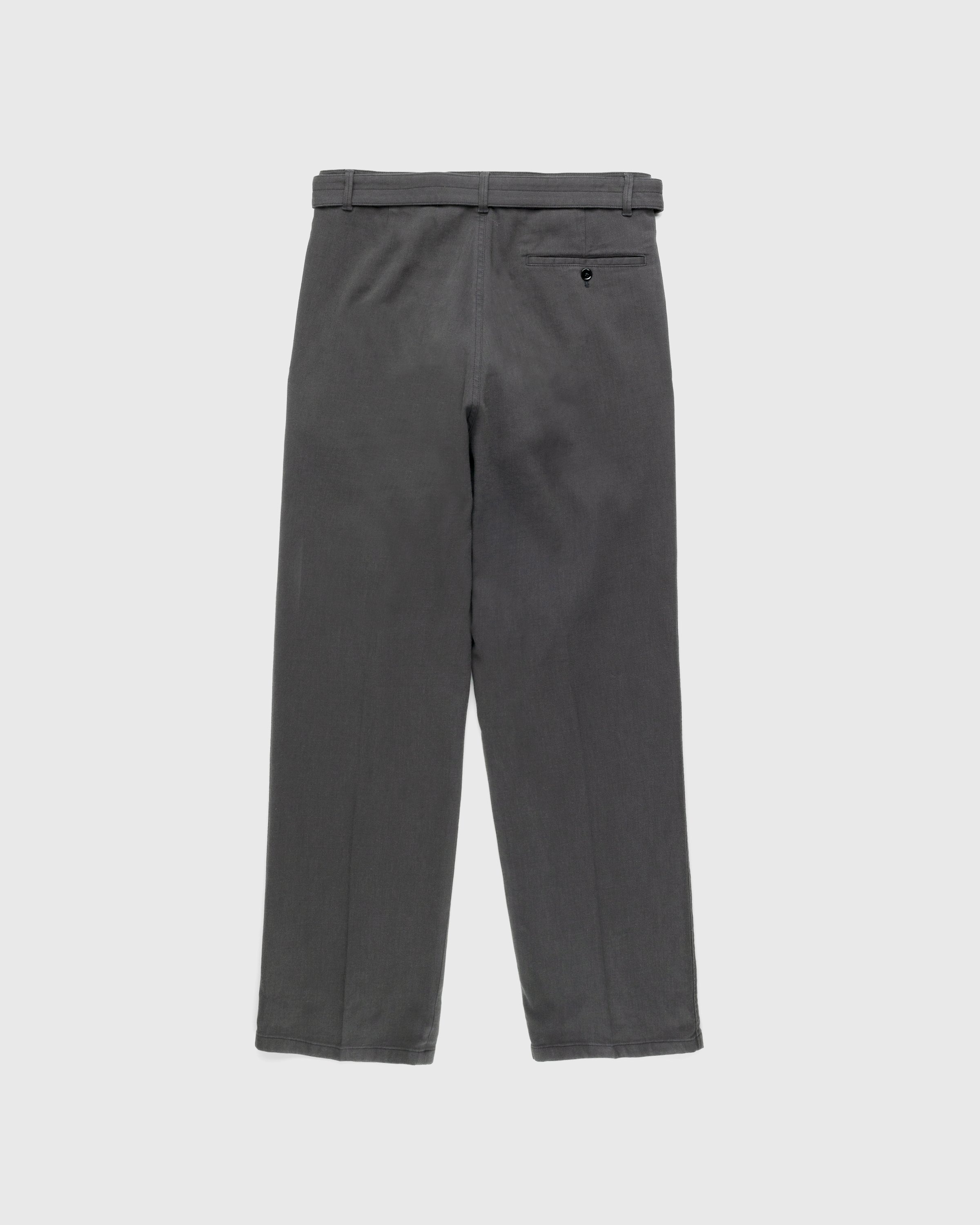 Pleated Trousers - Grey