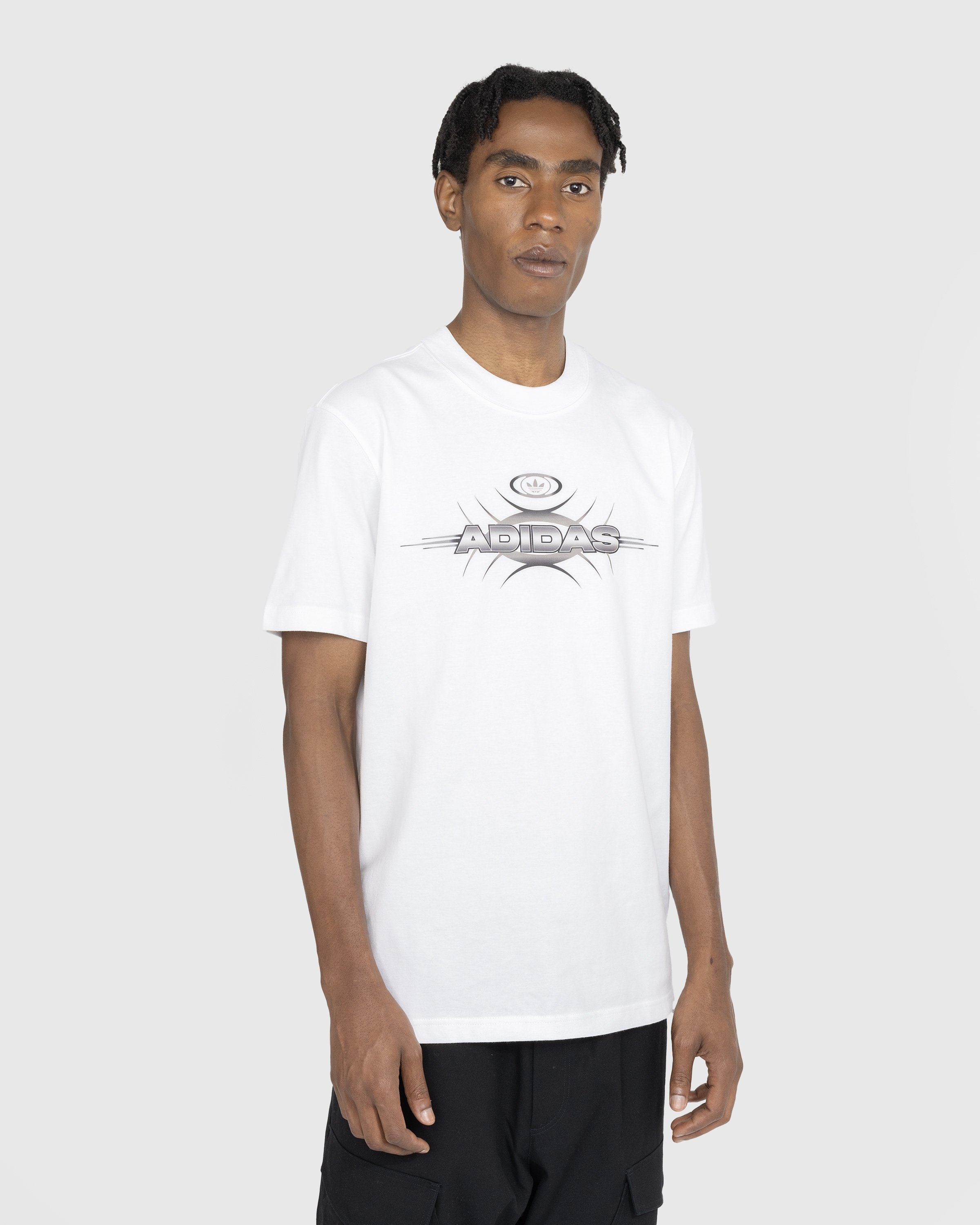 Adidas – Graphic Logo Highsnobiety White T-Shirt | Shop