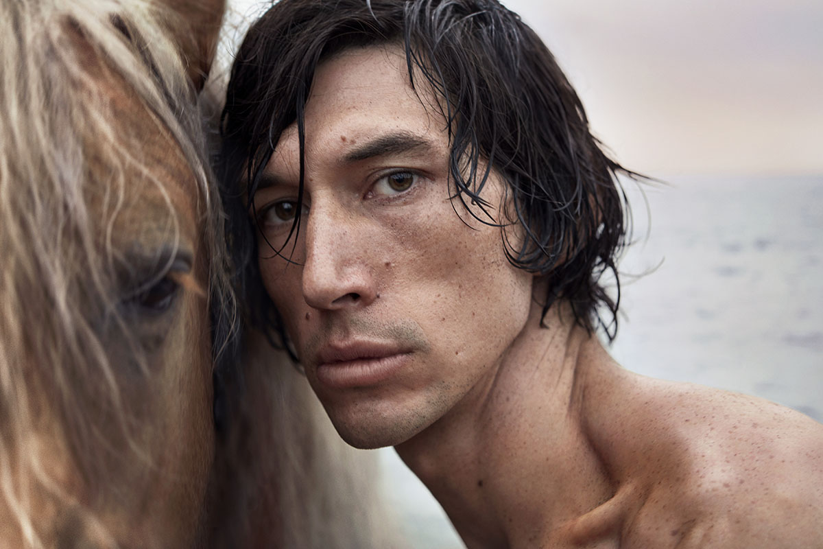 Adam Driver Becomes a Centaur (Again) in New Burberry Hero Ad