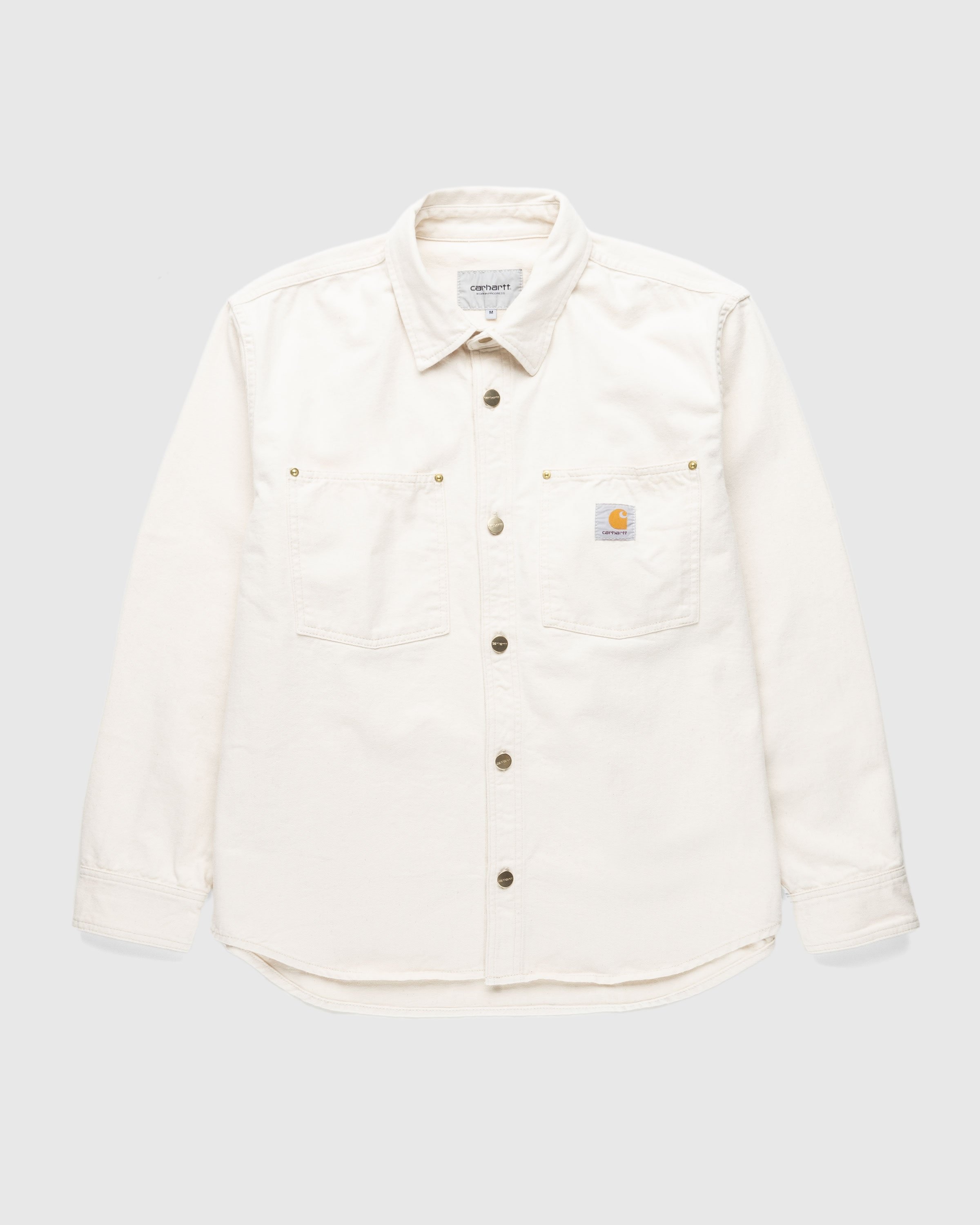 Carhartt WIP – Derby Shirt Jacket Natural | Highsnobiety Shop