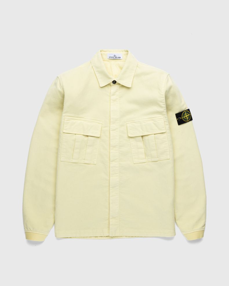 stone island overshirt butter