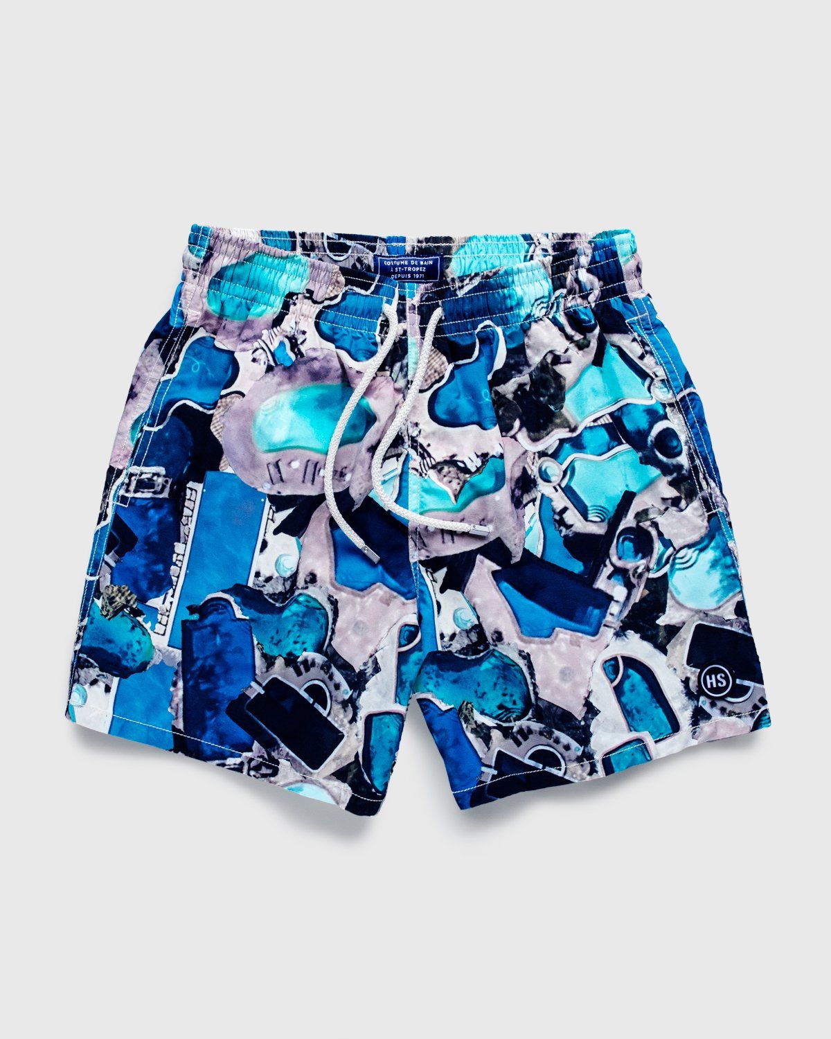 Vilebrequin x Highsnobiety – Pattern Shorts Blue | Highsnobiety Shop